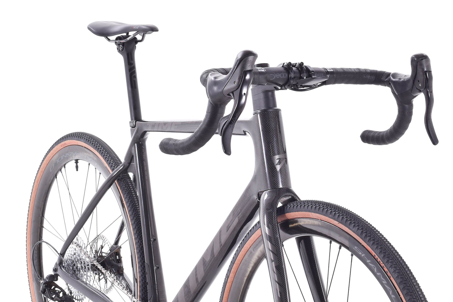 USED Time ADHX Carbon Gravel Bike Medium Campagnolo Ekar 1x13 speed Shamal Wheels
