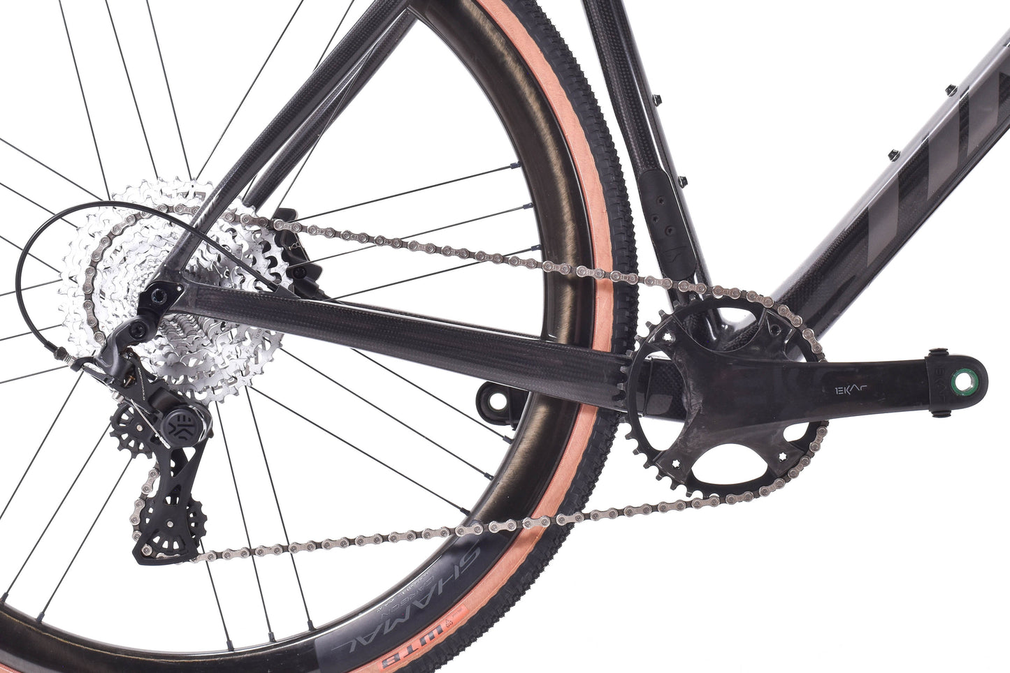 USED Time ADHX Carbon Gravel Bike Medium Campagnolo Ekar 1x13 speed Shamal Wheels