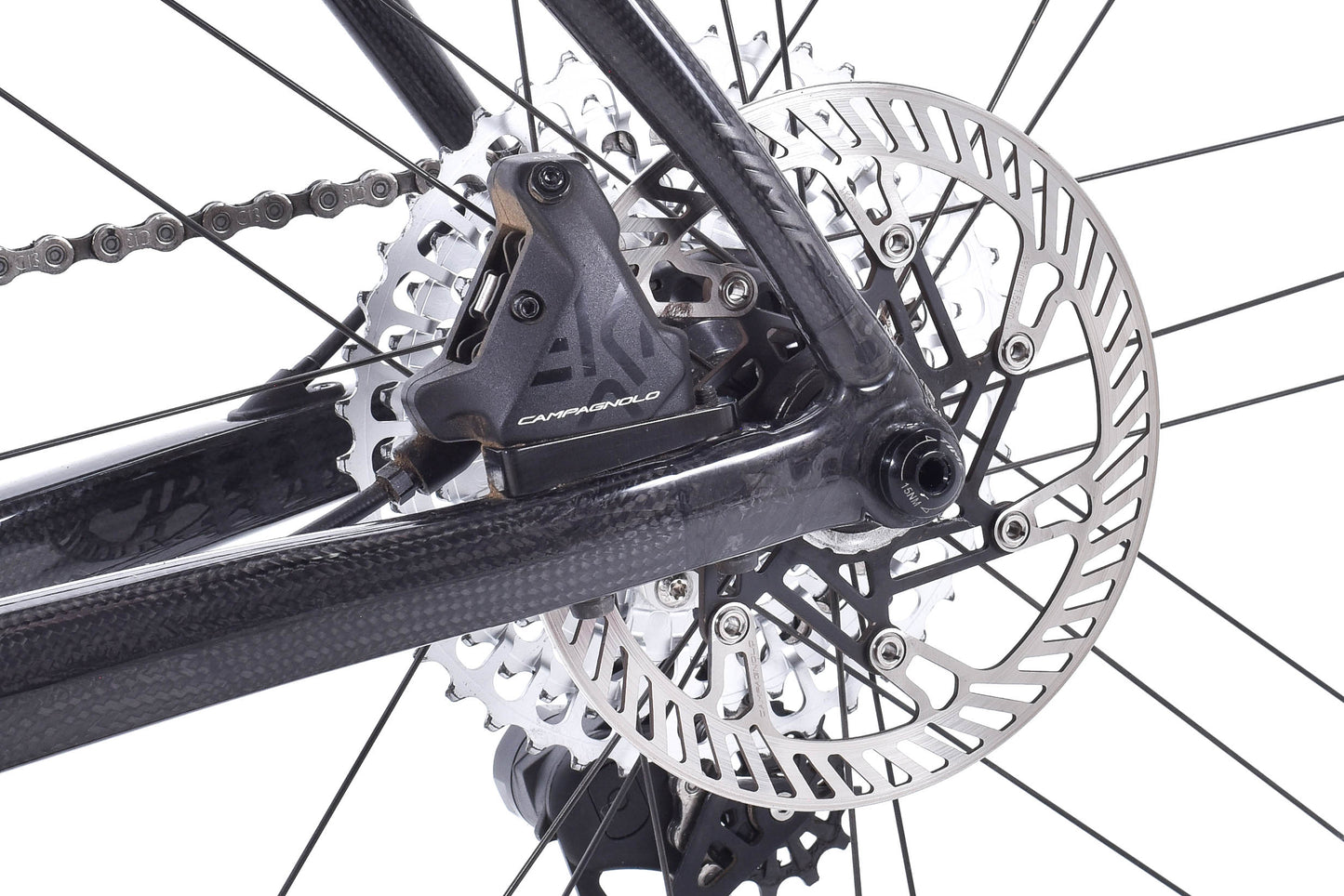 USED Time ADHX Carbon Gravel Bike Medium Campagnolo Ekar 1x13 speed Shamal Wheels