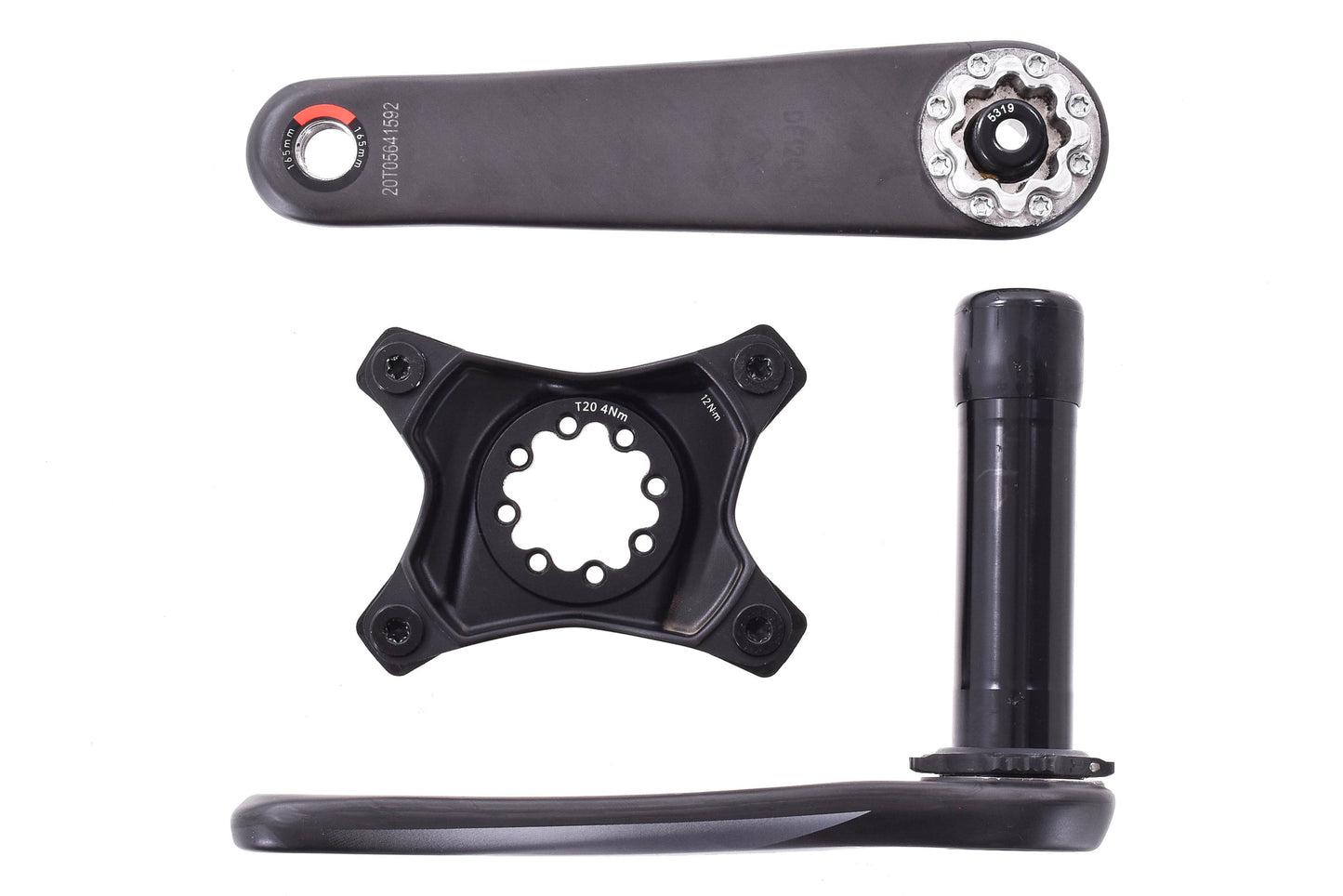 USED SRAM Force AXS D1 165mm Carbon Crankset w/ Spider DUB