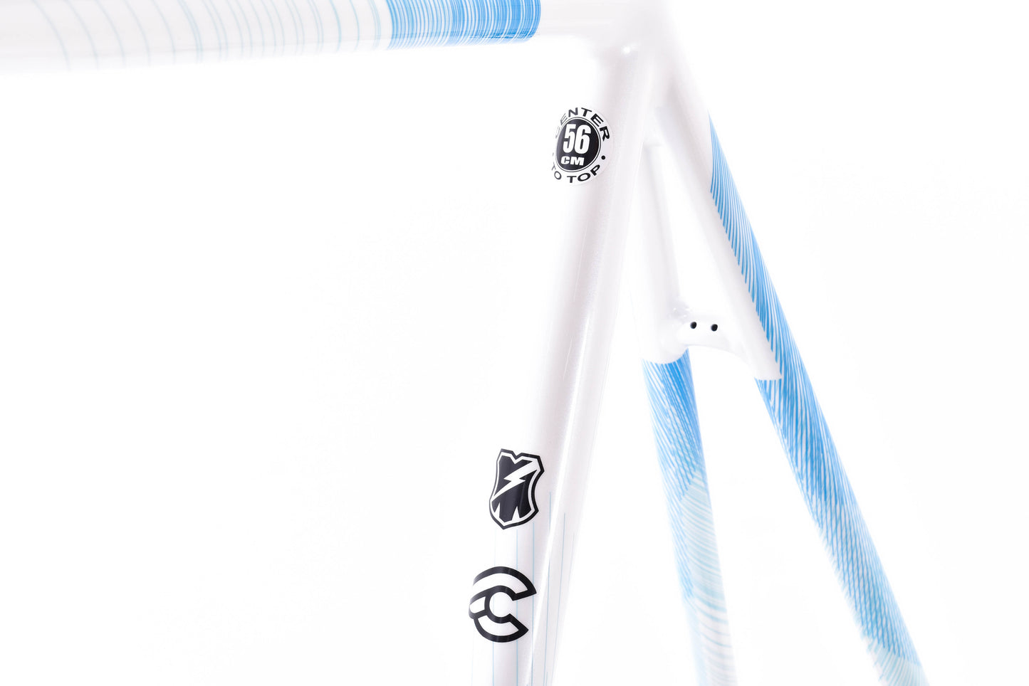 NEW old stock Cinelli Mash Parallax Cyanotype Track Frameset 56cm