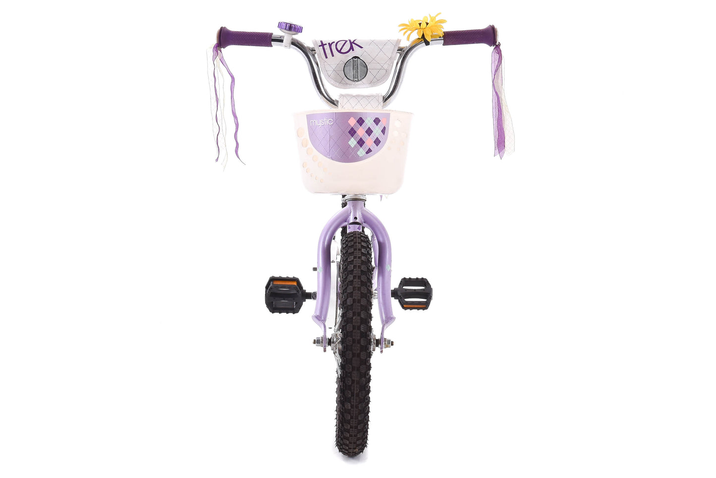 USED Trek Mystic 16" Kids Cruiser Bike Purple Single Speed Coaster Brake