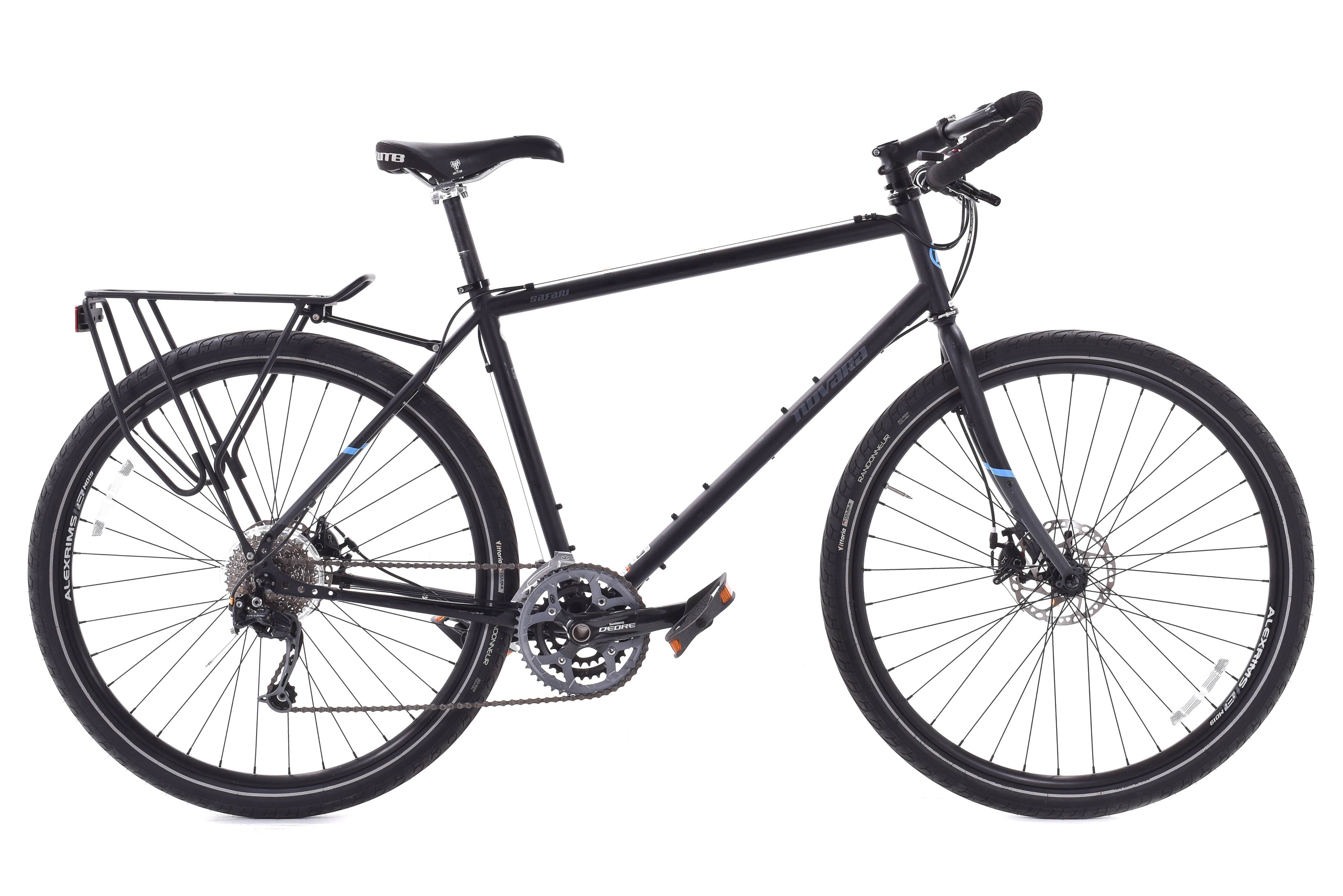 USED Novara Safari Disc XL Steel Touring Bike Black