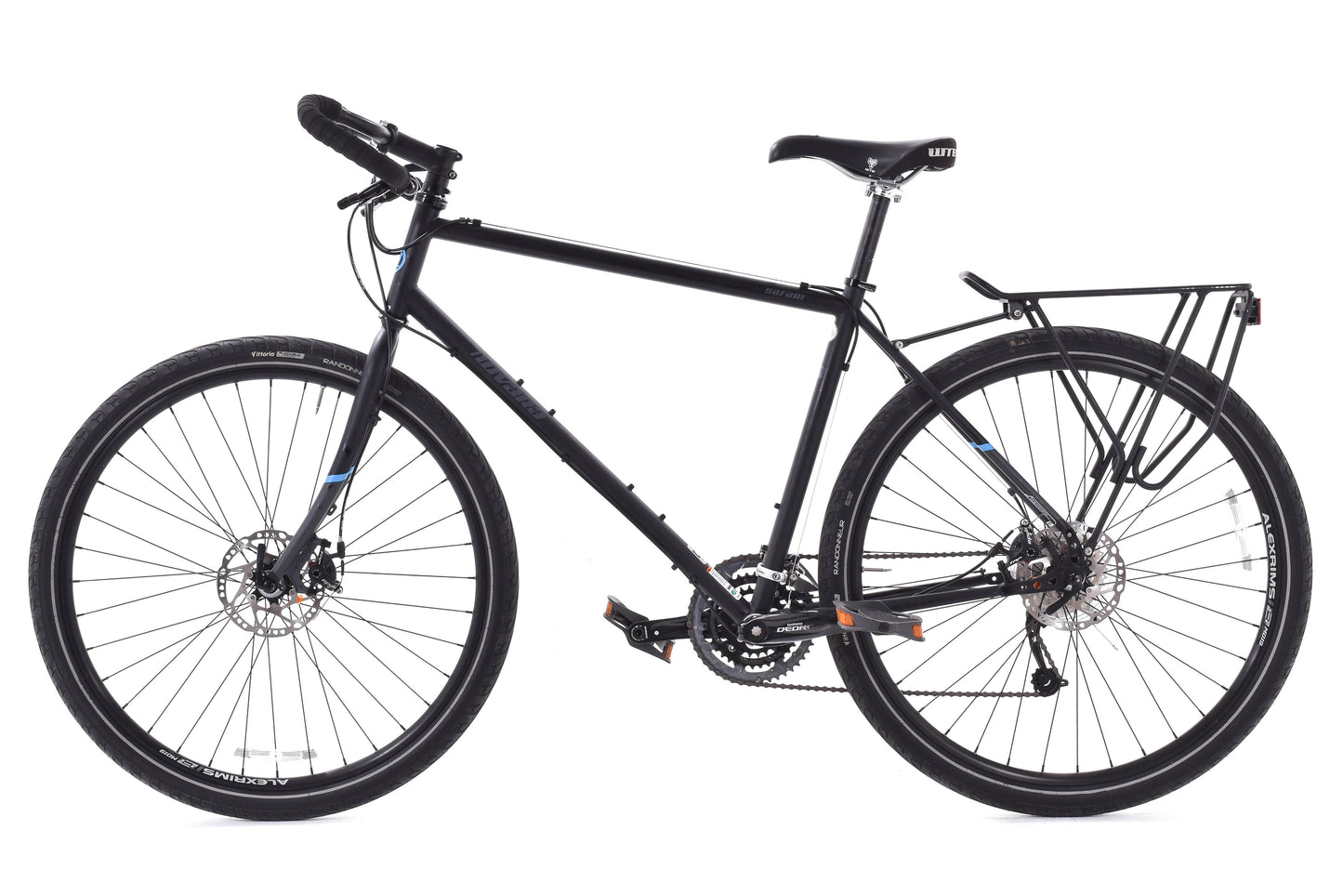 USED Novara Safari Disc XL Steel Touring Bike Black