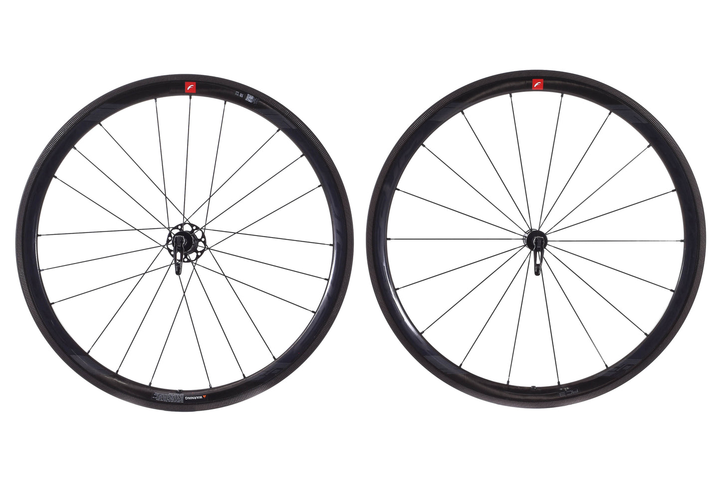 USED Fulcrum Wind 40C AC3 Carbon Rim Brake Road Wheelset HG11