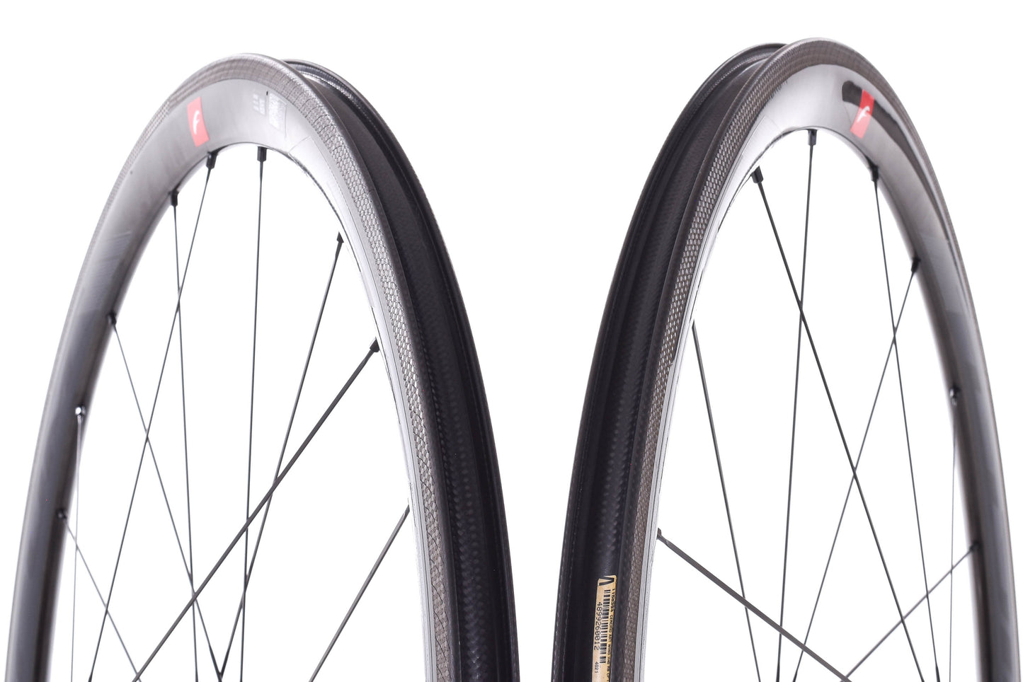 USED Fulcrum Wind 40C AC3 Carbon Rim Brake Road Wheelset HG11