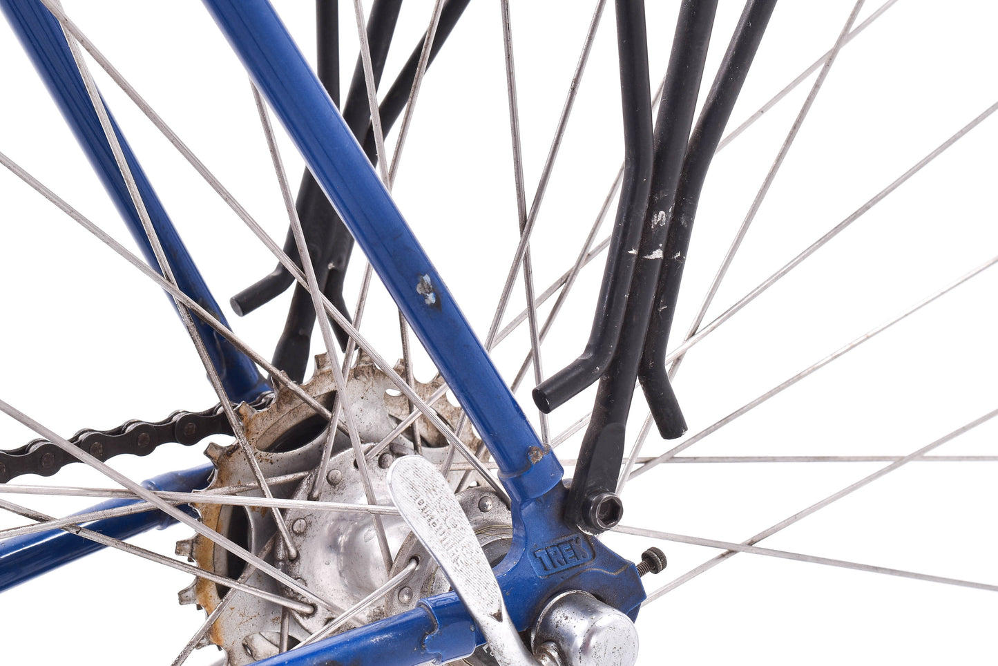 USED Trek 520 Steel Touring Road Bike 22.5" Late 80s Shimano Deore 27" wheels