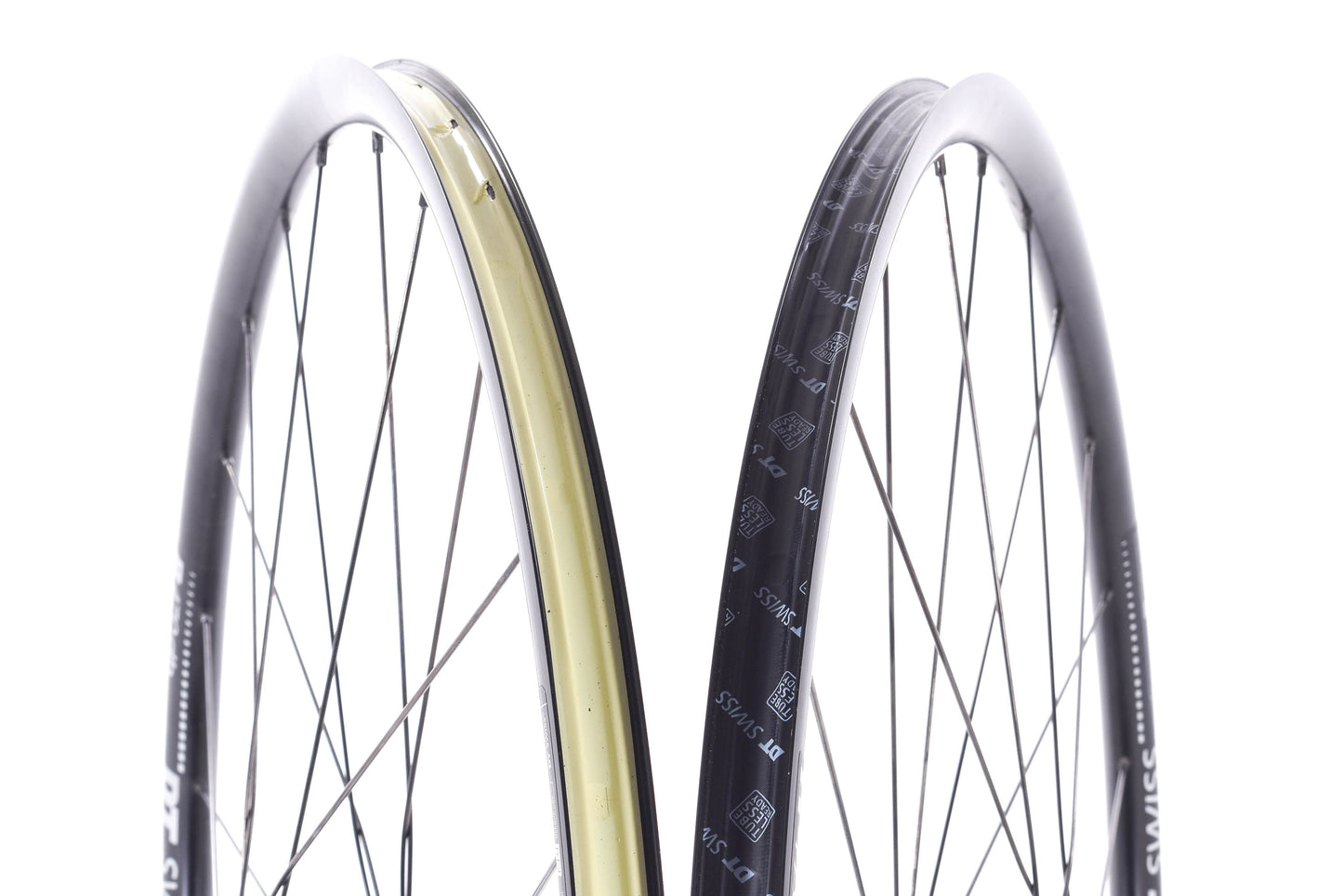 USED DT Swiss R470 db 700C Alloy Wheelset 12mm TA CL Disc