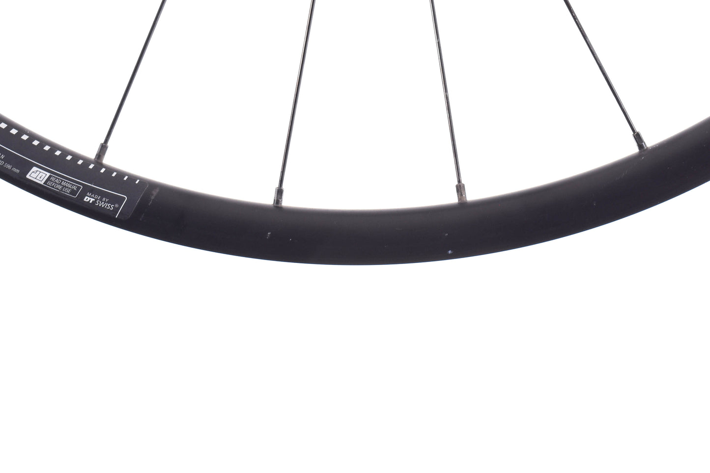 USED DT Swiss R470 db 700C Alloy Wheelset 12mm TA CL Disc