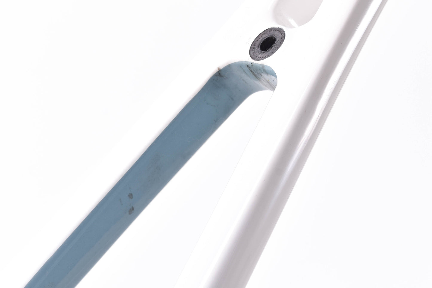 USED 2020 Ritte Ace Carbon Road Bike Frameset 54cm/Medium Rim Brake White/Blue