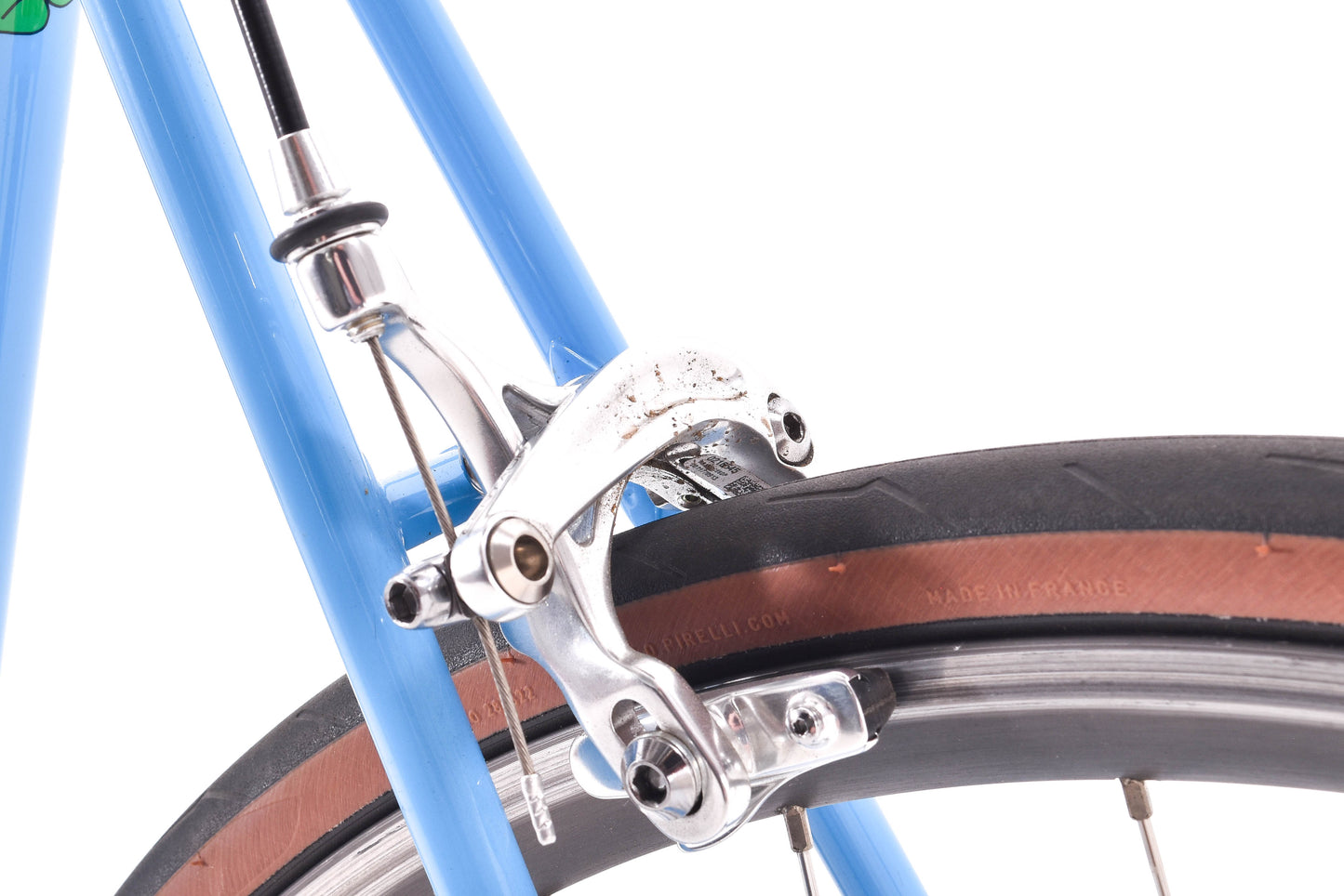 USED Vintage Early 90's De Rosa Primato Lugged Columbus SLX Steel 56cm Road Campagnolo Centuar 2x11 speed Blue