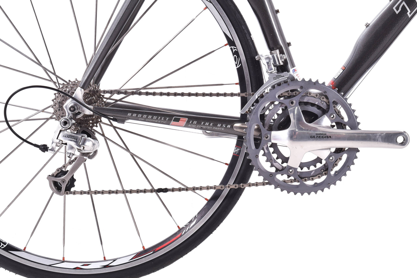 USED 2006 Trek Madone 5.2 56cm Carbon Road Bike Shimano Ultegra 3x10 speed Gray