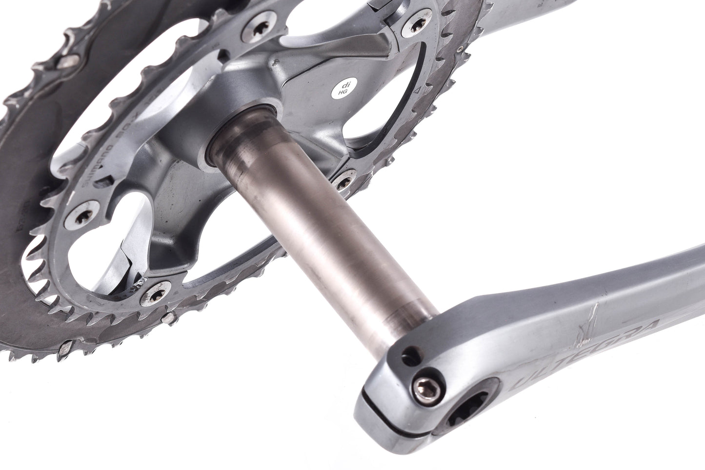 USED Shimano Ultegra FC-6700 2x10 speed Crankset 172.5mm 53/39T