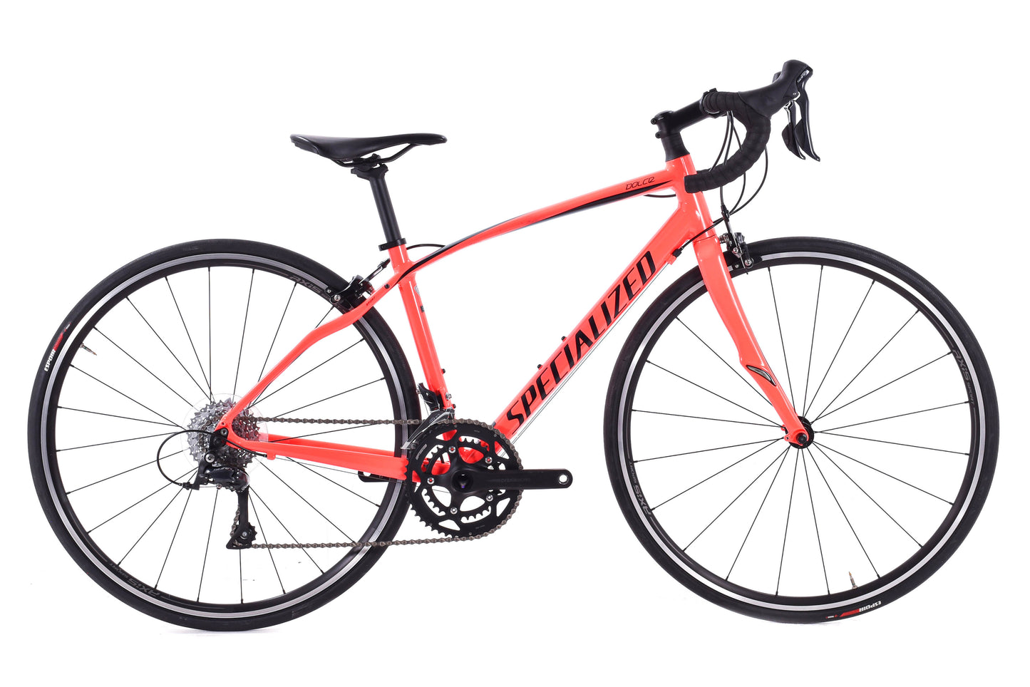 USED 2018 Specialized Dolce Sport Women's Road Bike 51cm Shimano Sora 2x9 speed Aluminum w/ Carbon Fork