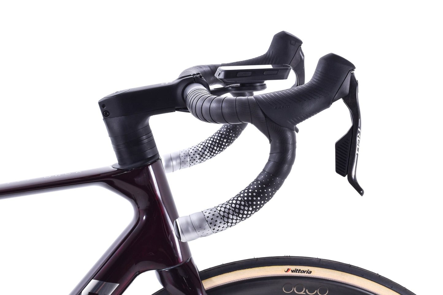 NEW 2024 Orbea Orca M11eLTD Power 53cm SRAM Red AXS E1 Carbon Road Bike Wine Red Titanium Gloss - CUSTOM BUILD