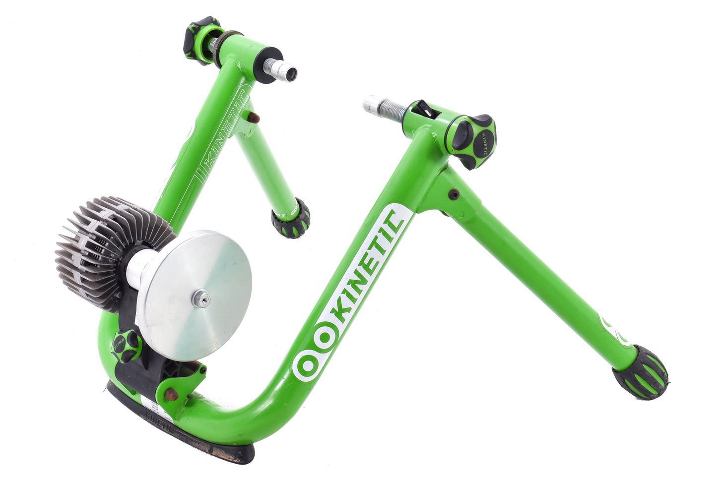 USED Kinetic Rear Wheel Cycling Trainer w/ Climbing Block