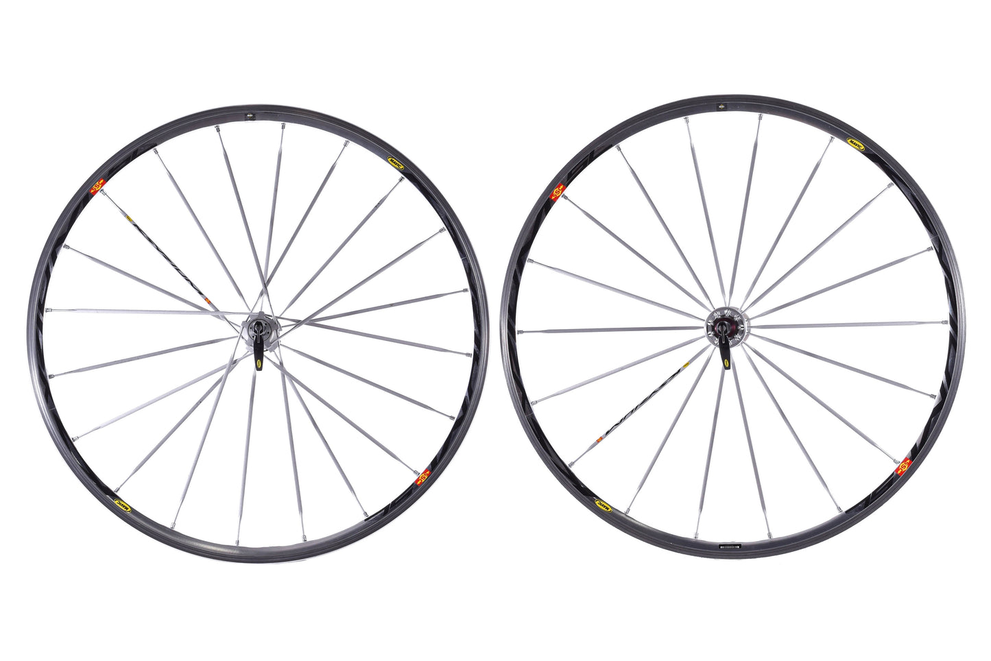 USED Mavic Ksyrium SL 700C Road Wheelset Rim Brake QR Campagnolo
