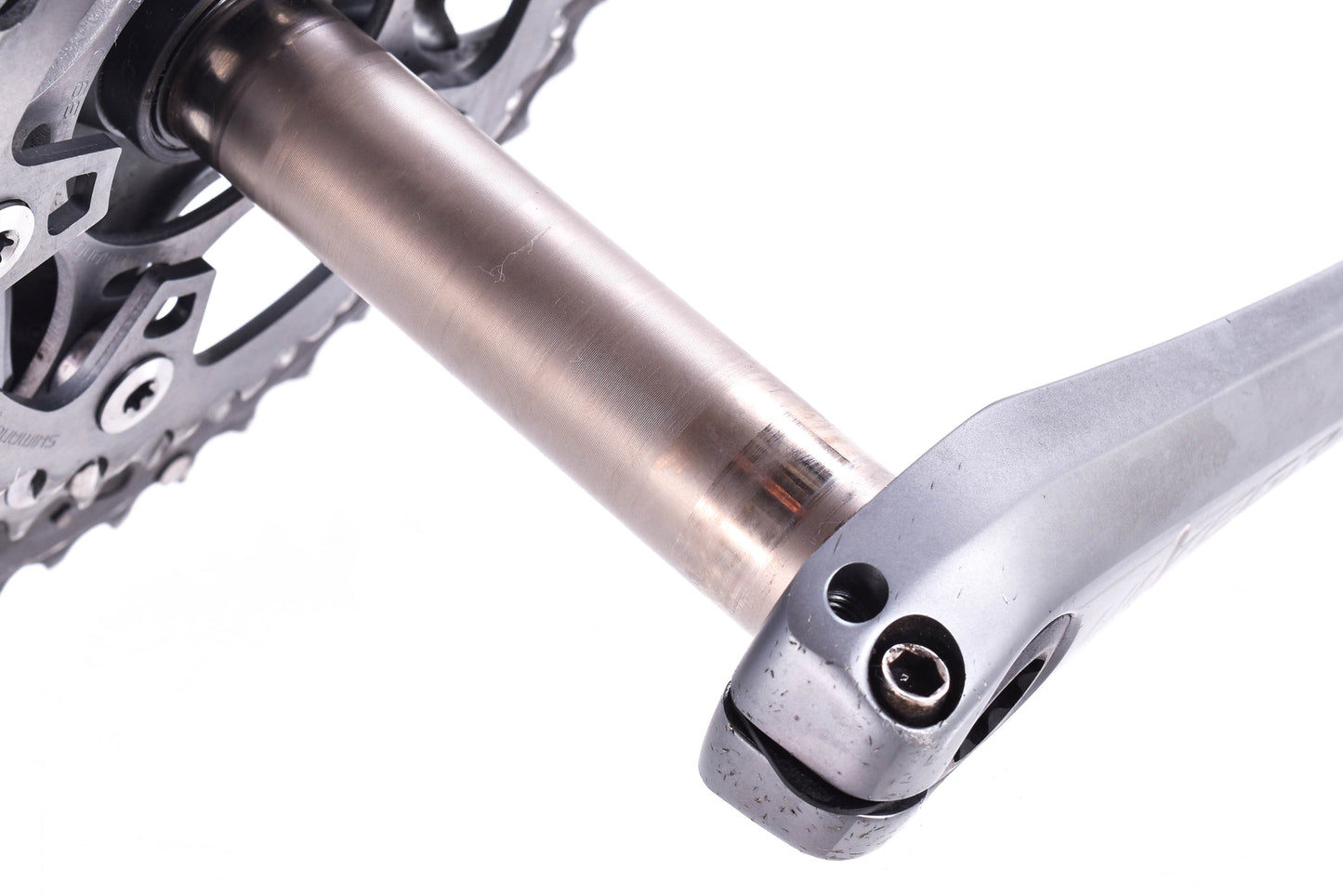 USED Shimano Ultegra FC-6703 Triple Crankset 172.5mm 52/39/30T Silver 6700