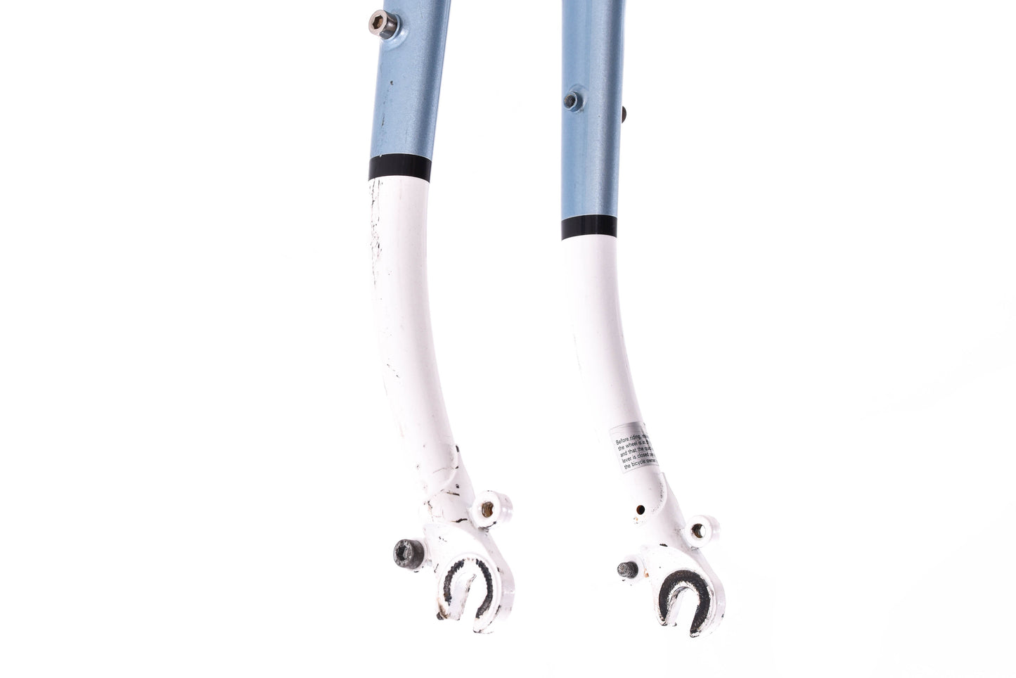 USED All-City Space Horse Steel Canti/V-Brake 700C Fork Quick Release Straight 1-1/8" Steerer Blue