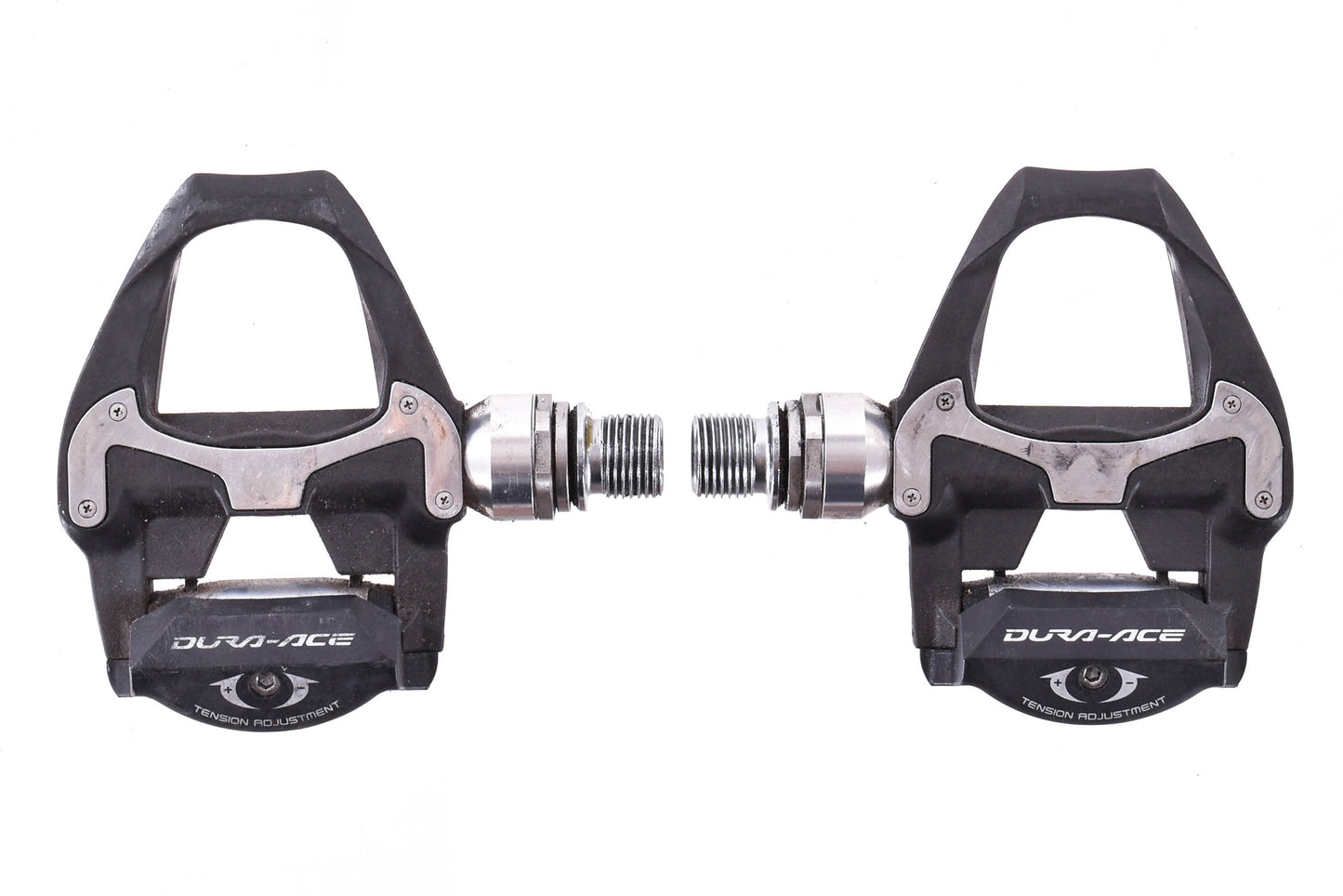 USED Shimano Dura Ace PD-9000 SPD-SL Clipless Road Bike Pedals