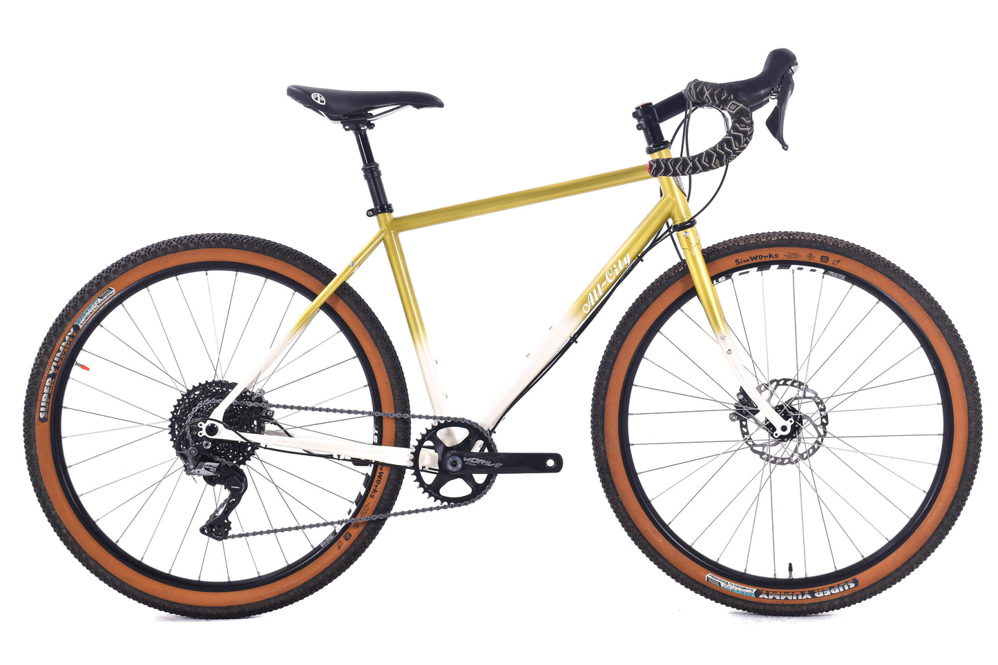 USED All-City Gorilla Monsoon 49cm Steel Gravel Bike Shimano GRX 1x11 speed Pineapple Sundae