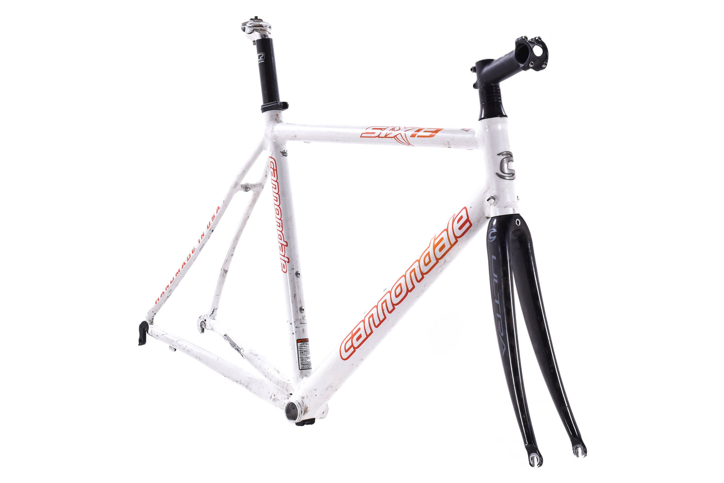 USED Cannondale Six13 Road Bike Frame 54cm Carbon/Aluminum Rim Brake