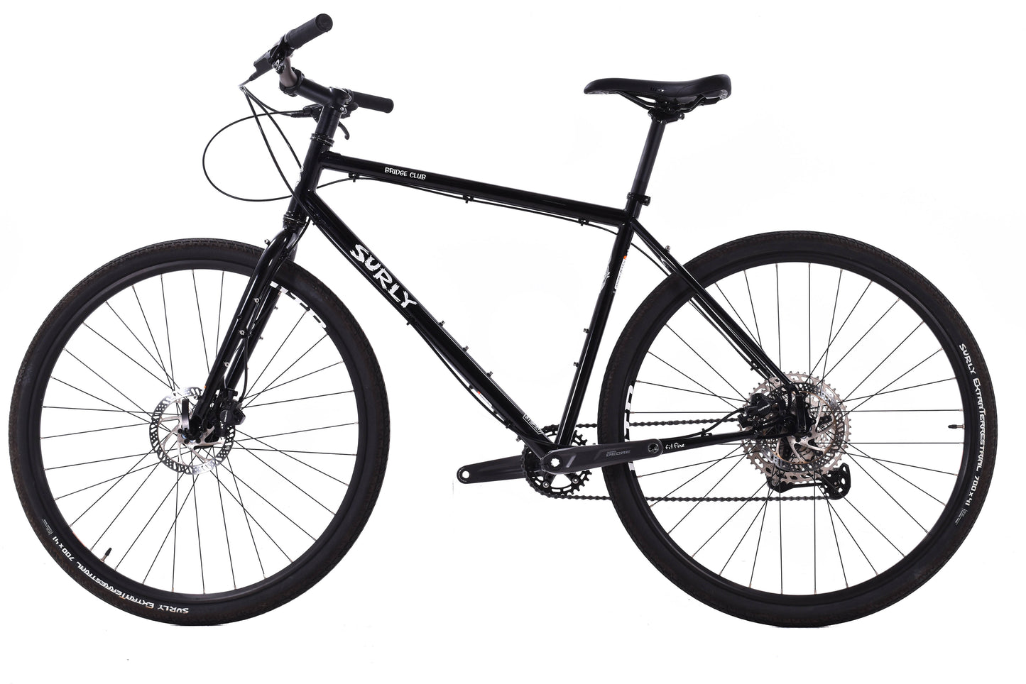 USED Surly Bridge Club Large 700c Steel Flat Bar Gravel Bike Shimano Deore 1x11 speed
