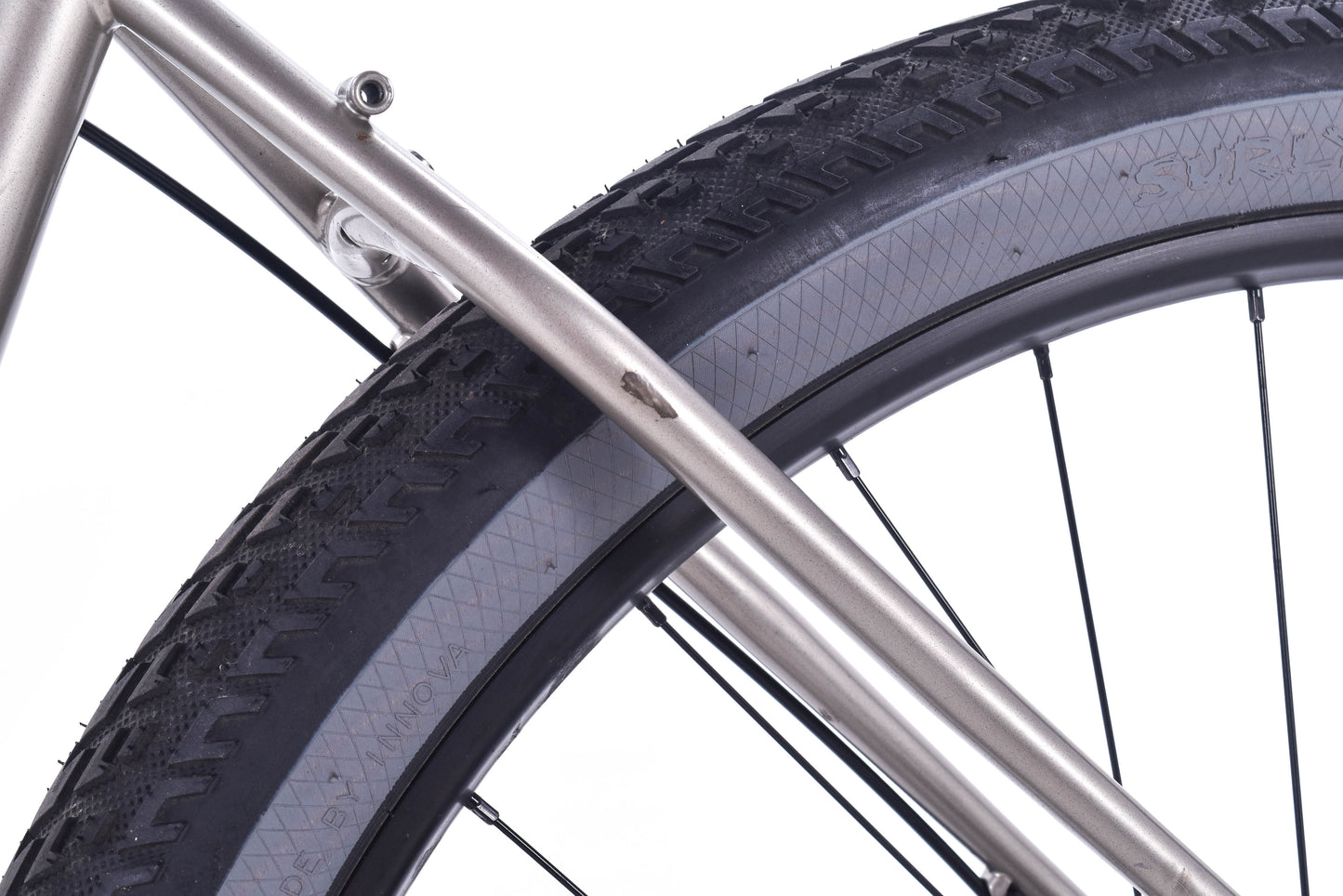 USED Surly Ogre Adventure Bike - 29", Steel, Champagne Supernova Large 1x10 speed