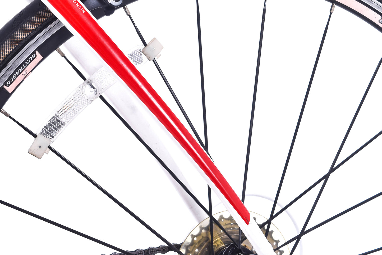 USED Trek Domane 2.3 Aluminum Road Bike 56cm Shimano 105 2x10 speed White/Red