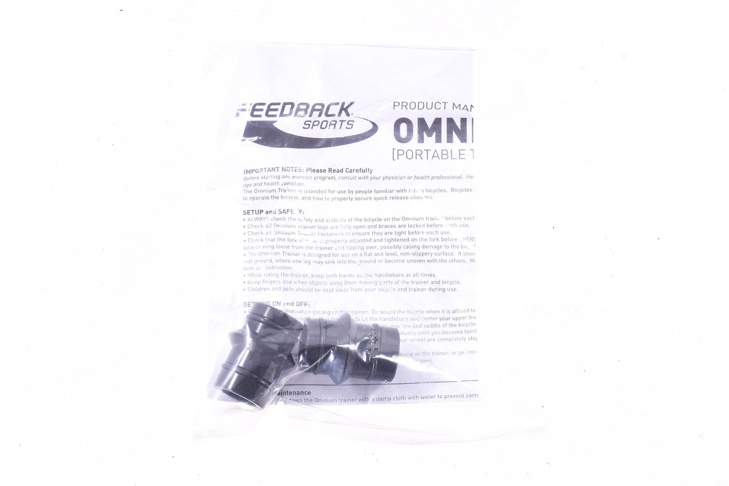 USED Feedback Omnium Over-Drive Bike Trainer 16"-29" Wheels QR and Thruaxle