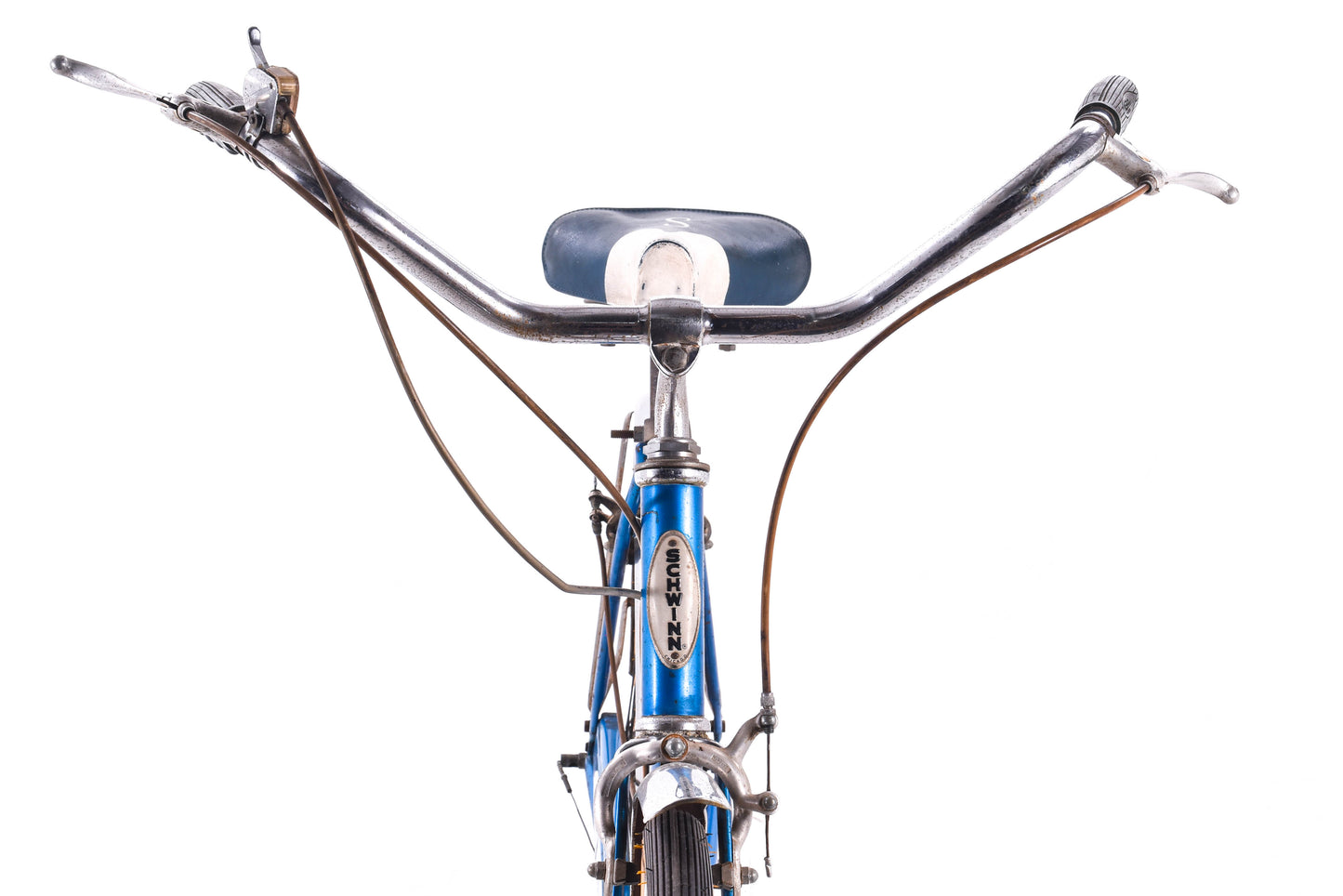USED Vintage Schwinn Chicago Deluxe Breeze Women's 3 speed Steel Cruiser Blue Sturmey Archer
