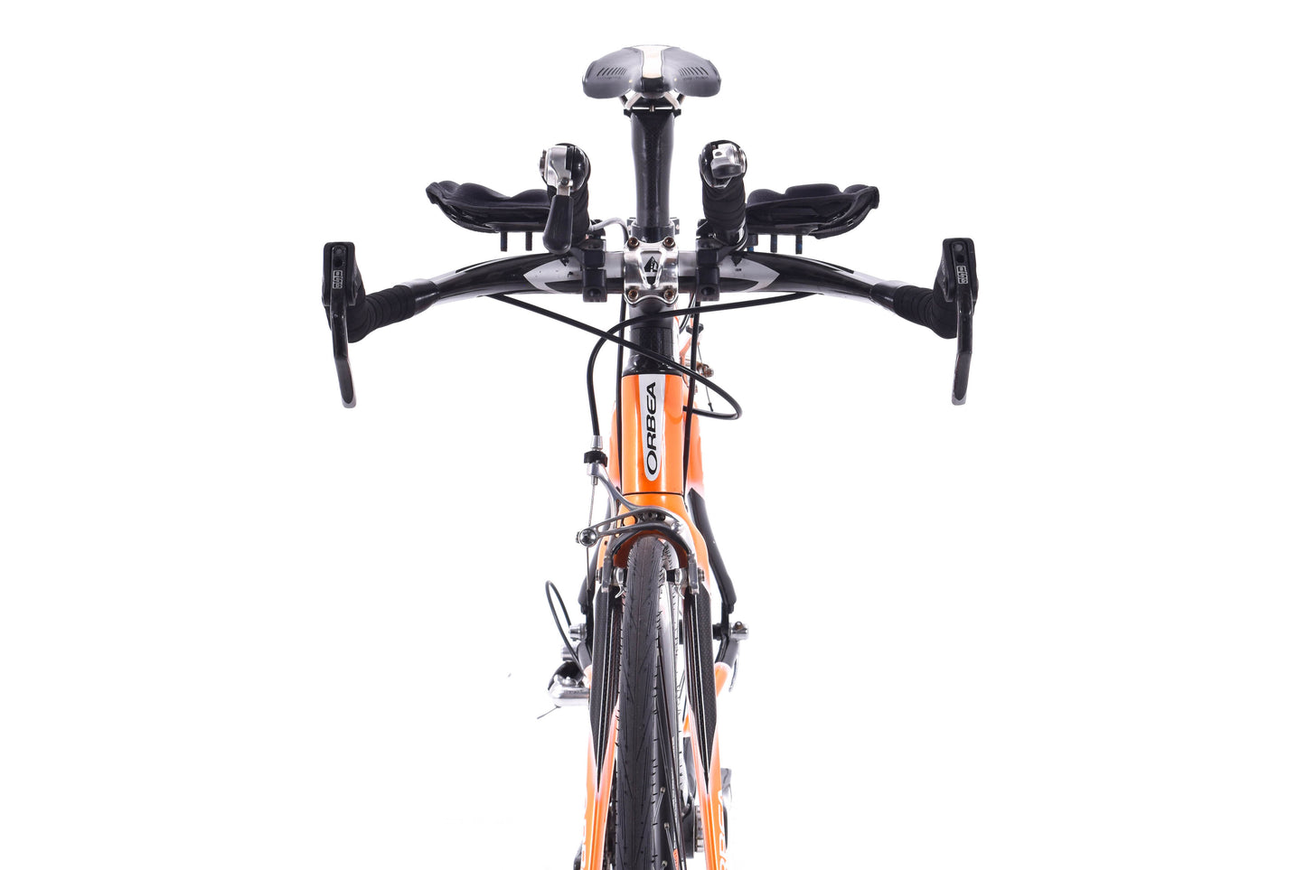 USED 2007 Orbea Ordu Small Carbon Time Trial / Triathlon Bike Campagnolo Chorus 2x10 speed