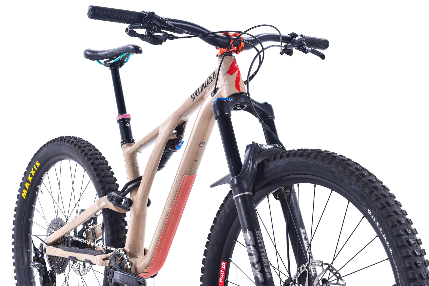 USED 2018 Specialized Stumpjumper 27.5" Alloy Small Full Suspension Mountain Bike Shimano XT/SLX 1x11 speed Custom Paint