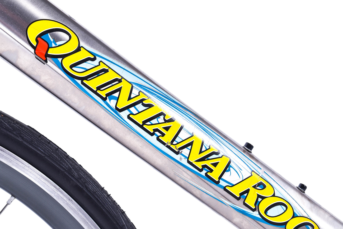 USED Quintana Roo Ti-Phoon 57cm Titanium Time Trial Bike Shimano Dura-Ace 7700 2x9 speed