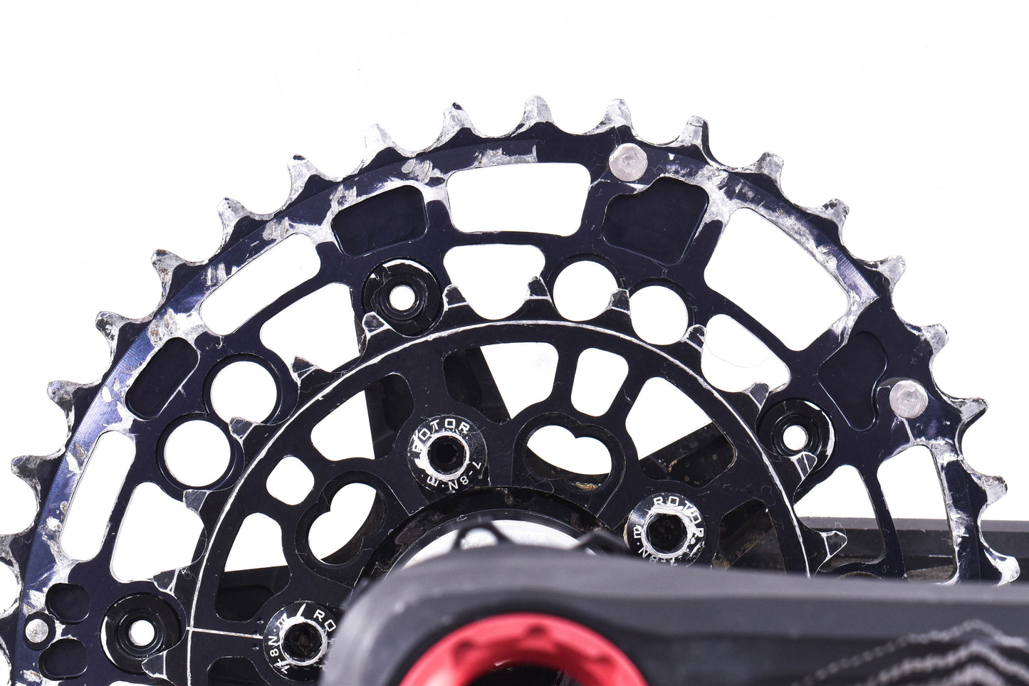 USED Rotor Rex 1 MTB Crankset 175mm 40/26T BB30
