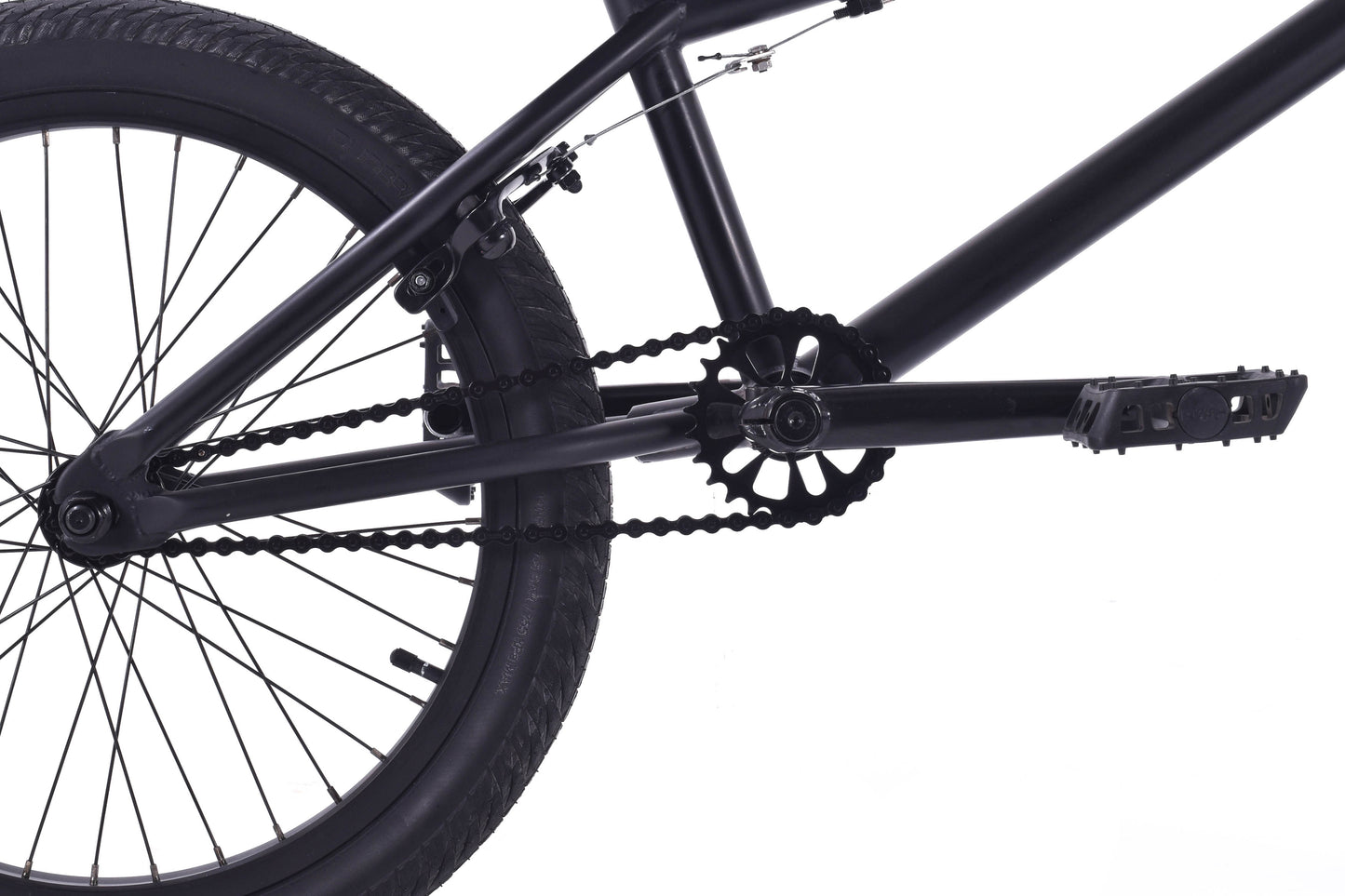 NEW Demo Verde Radia BMX 20" Single Speed Rim Brake Bike Black