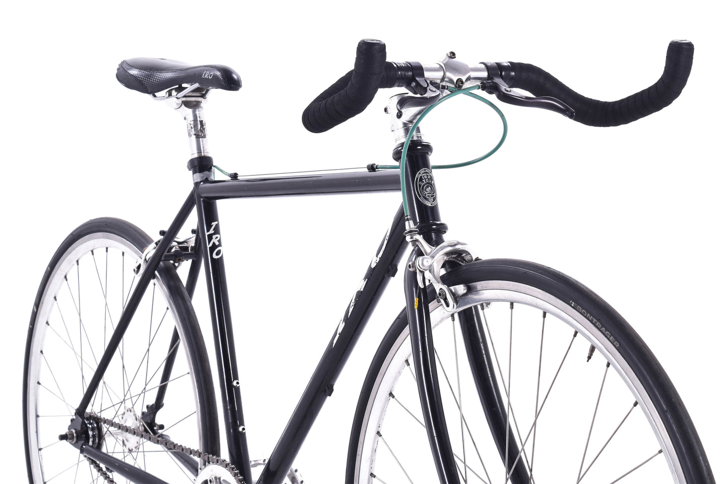 USED IRO Single Speed 54cm Bike Nitto Bullhorn Bars Black