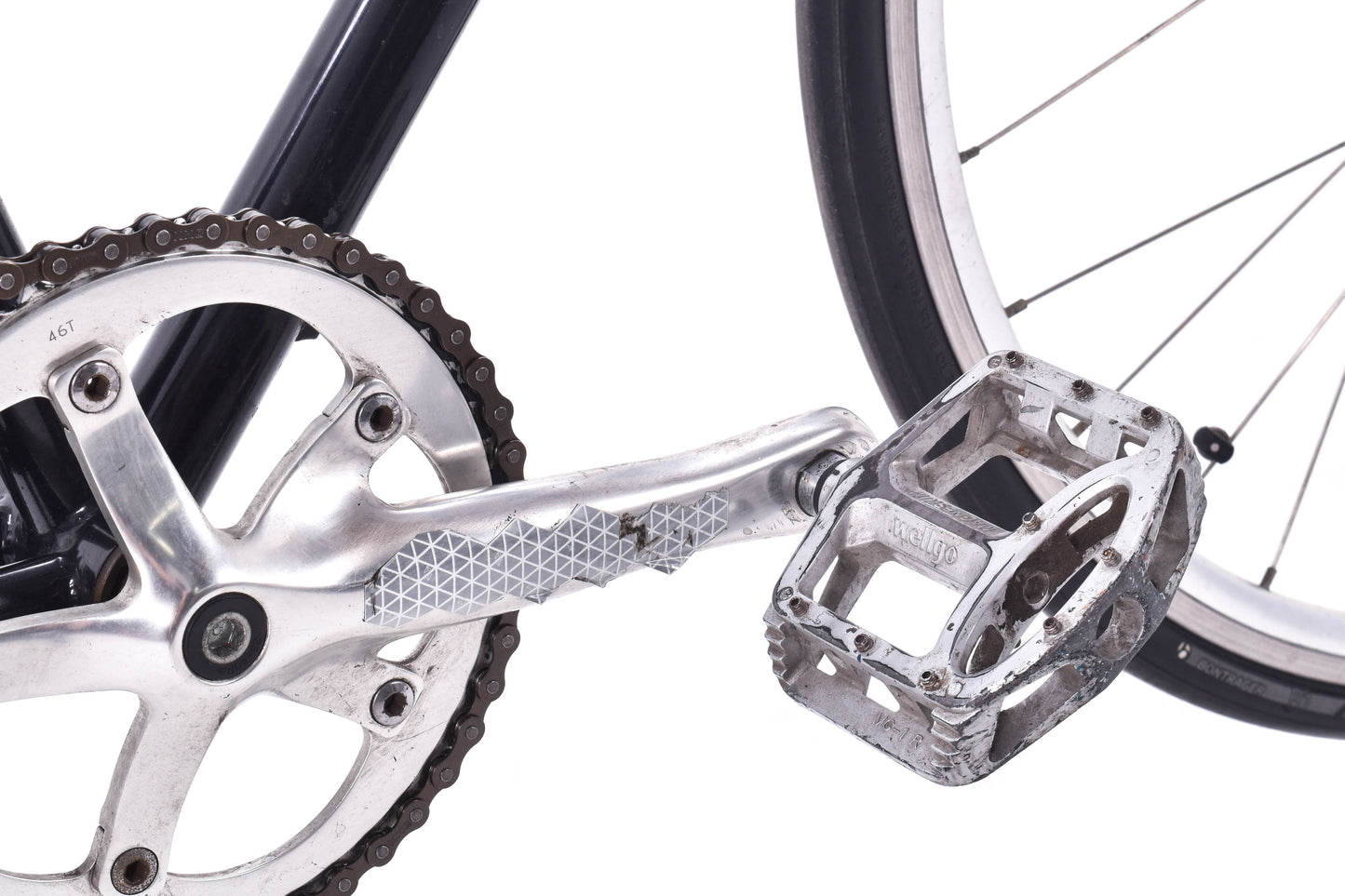USED IRO Single Speed 54cm Bike Nitto Bullhorn Bars Black