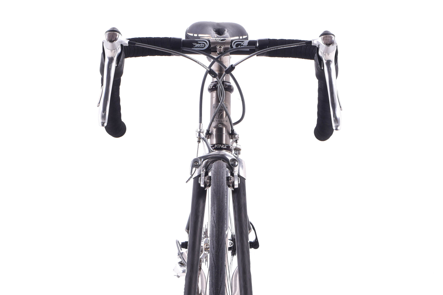 USED Seven Elium Titanium / Carbon 50cm Dura-Ace 7703 3x9 speed Road Bike