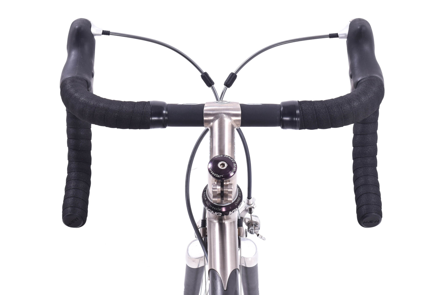 USED Seven Elium Titanium / Carbon 50cm Dura-Ace 7703 3x9 speed Road Bike