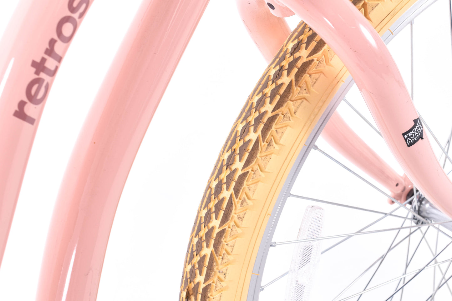 USED Retrospec Chatham 24" Youth Beach Cruiser Single Speed Coaster Brake Steel Blush (8-11 years)