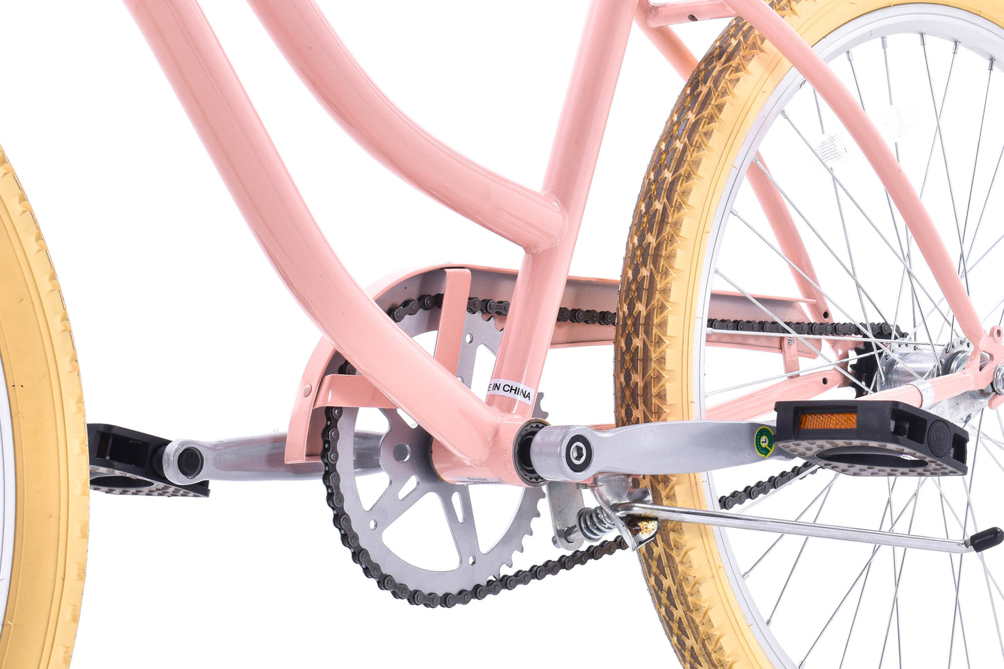 USED Retrospec Chatham 24" Youth Beach Cruiser Single Speed Coaster Brake Steel Blush (8-11 years)