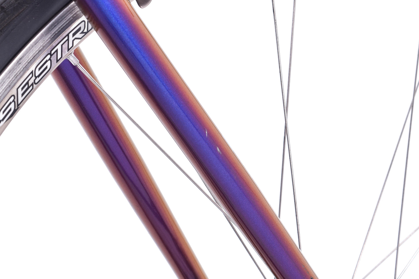 USED Klein Quantum Pro 57cm Aluminum Road Bike Shimano Dura-Ace 7700 2x9 speed Rolf Wheels Made in USA multi-color
