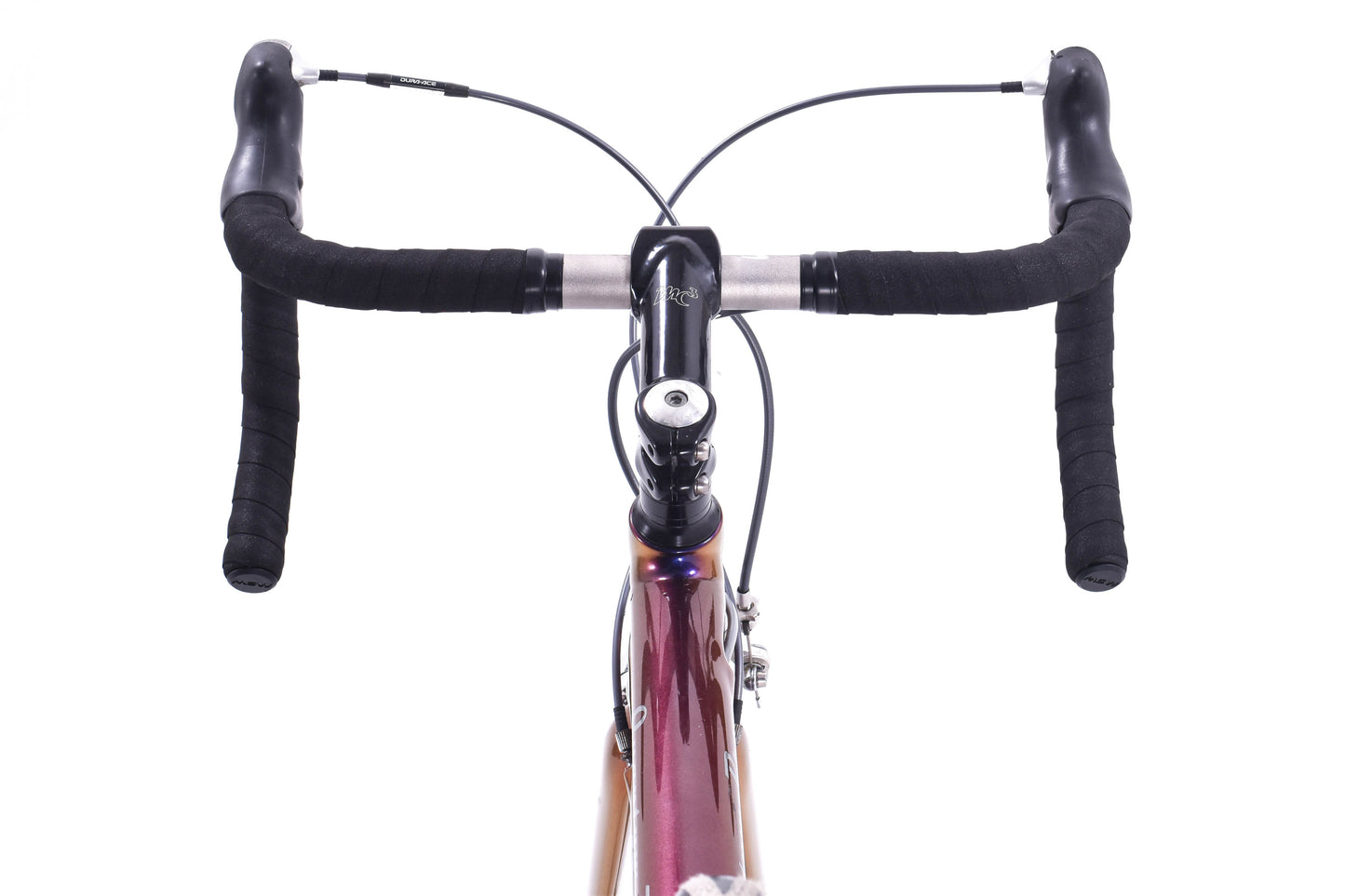 USED Klein Quantum Pro 57cm Aluminum Road Bike Shimano Dura-Ace 7700 2x9 speed Rolf Wheels Made in USA multi-color
