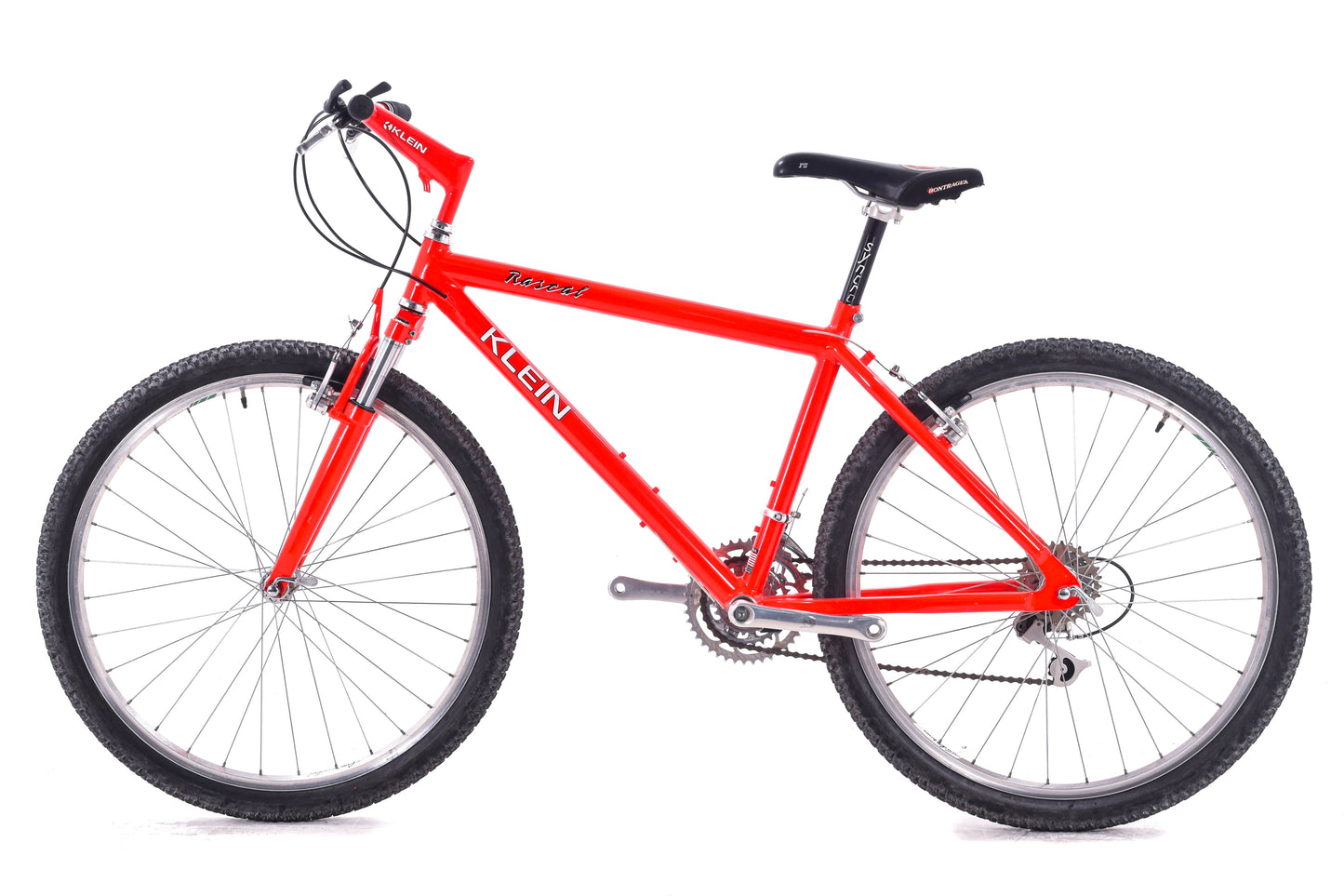 USED Vintage Klein Rascal Small Aluminum Mountain Bike Campagnolo Record OR 3x8 speed Orange- AS IS