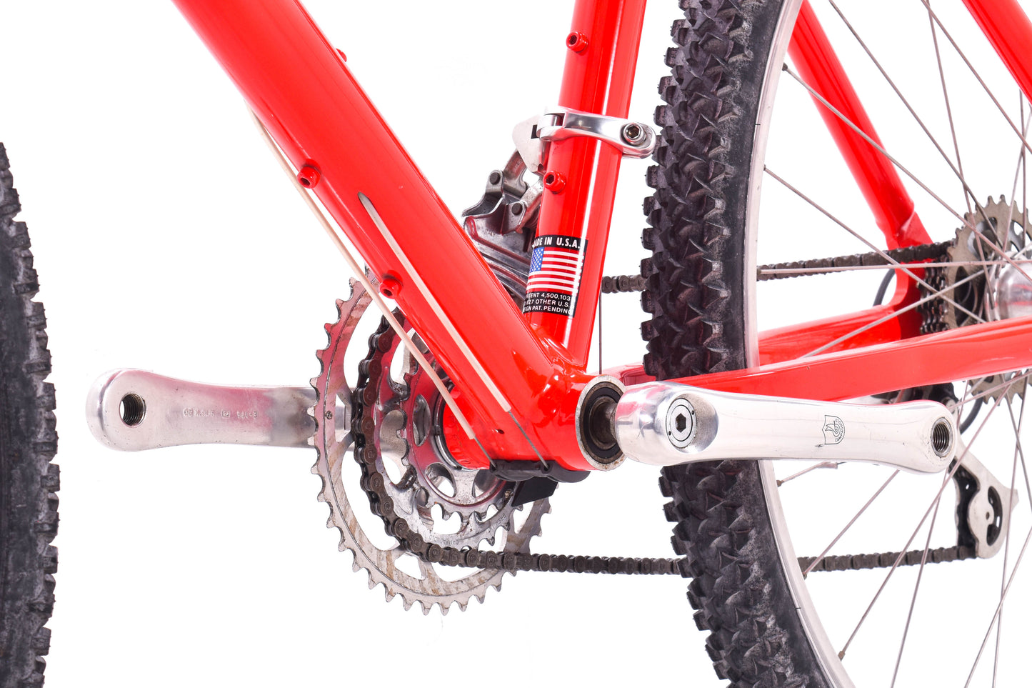 USED Vintage Klein Rascal Small Aluminum Mountain Bike Campagnolo Record OR 3x8 speed Orange- AS IS
