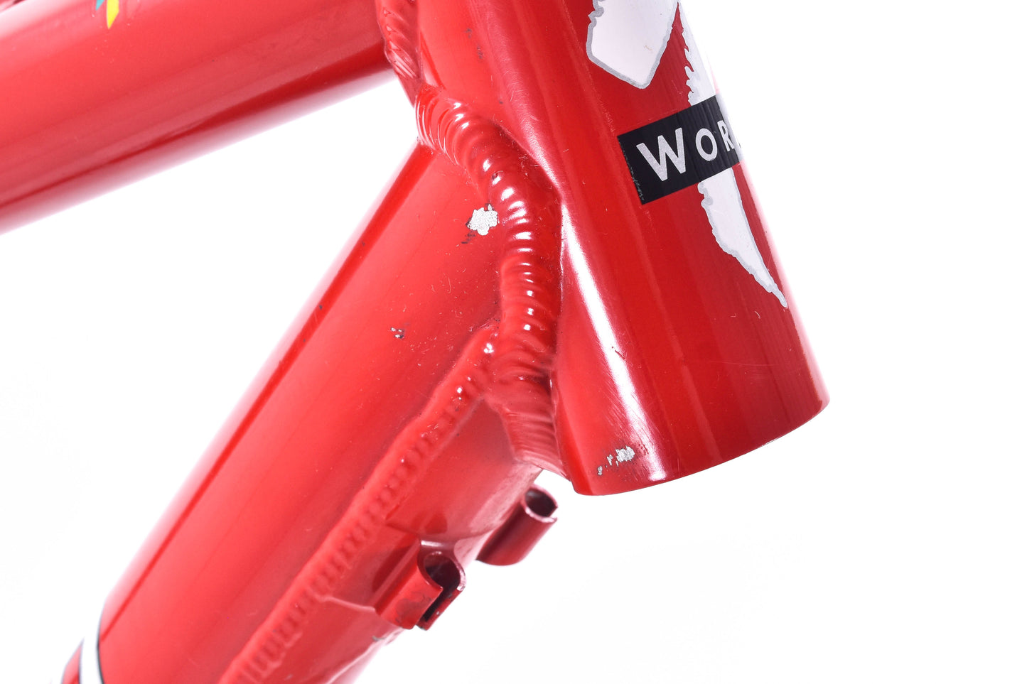 USED Specialized S-Works Team M2 Aluminum Hardtail Mountain Bike Frame Small Made in USA Red