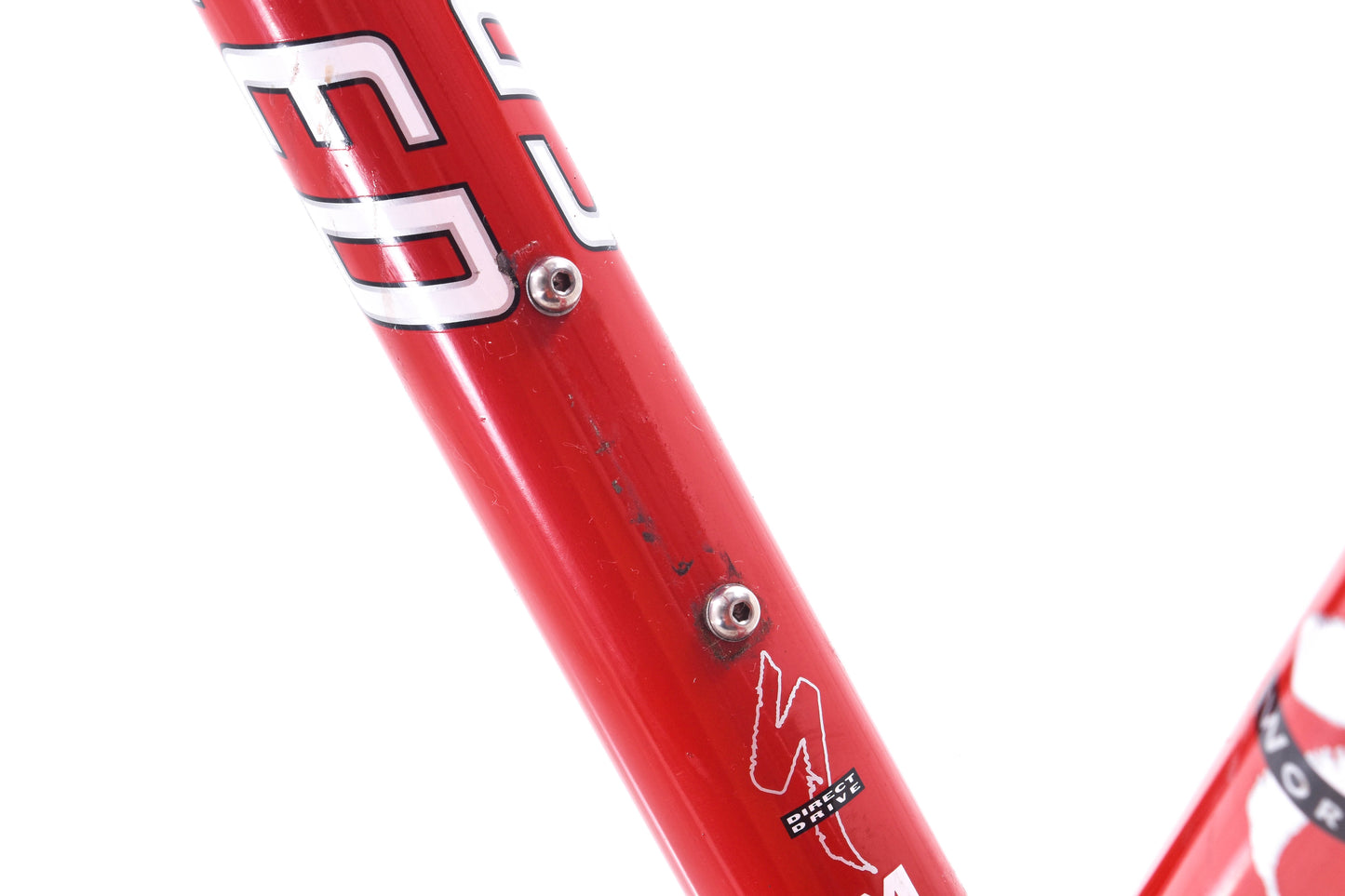 USED Specialized S-Works Team M2 Aluminum Hardtail Mountain Bike Frame Small Made in USA Red