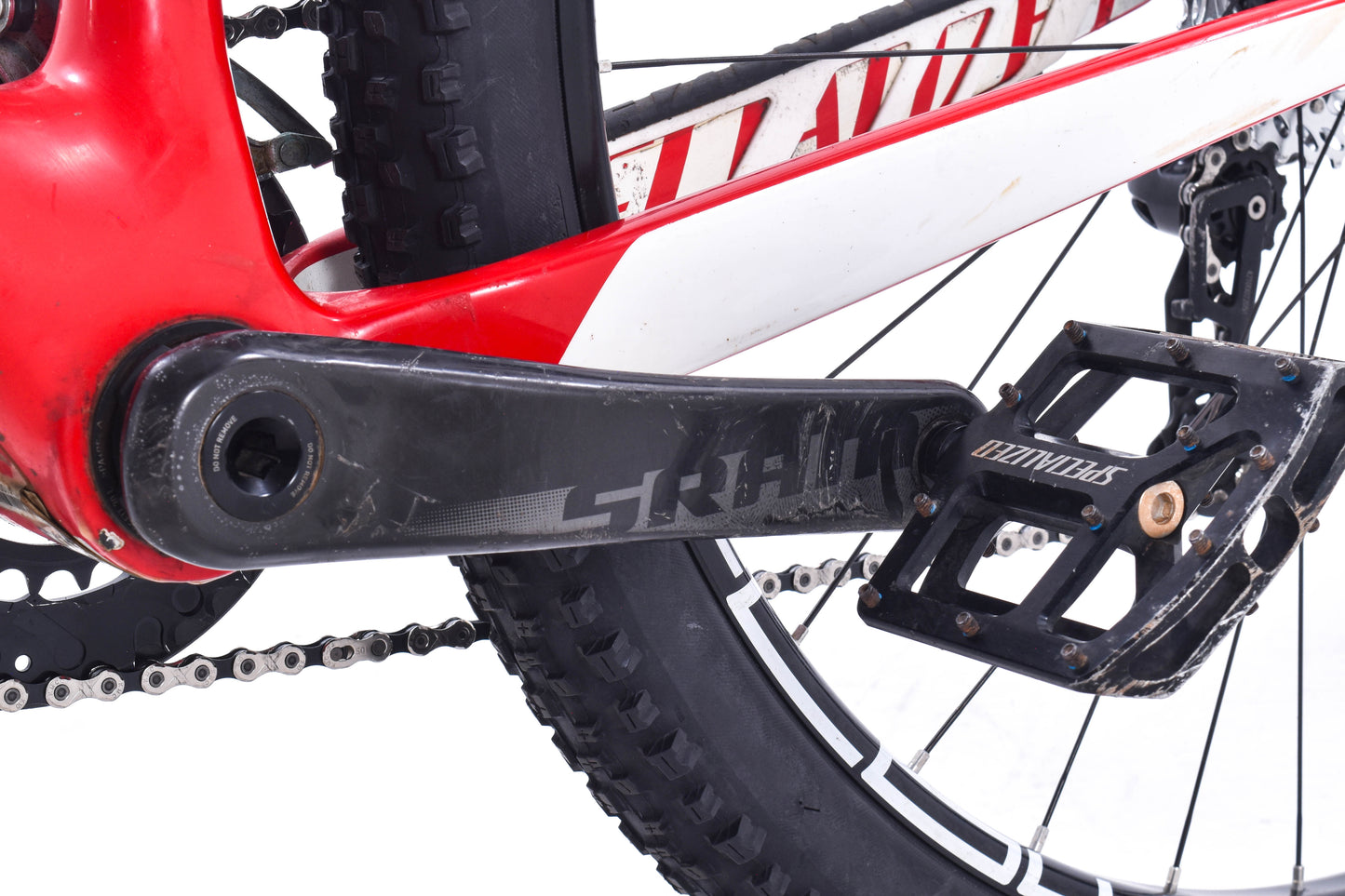 USED 2011 Specialized Stumpjumper Expert 29 XL Cross Country Carbon Hardtail Mountain Bike SRAM XO 2x10 speed White