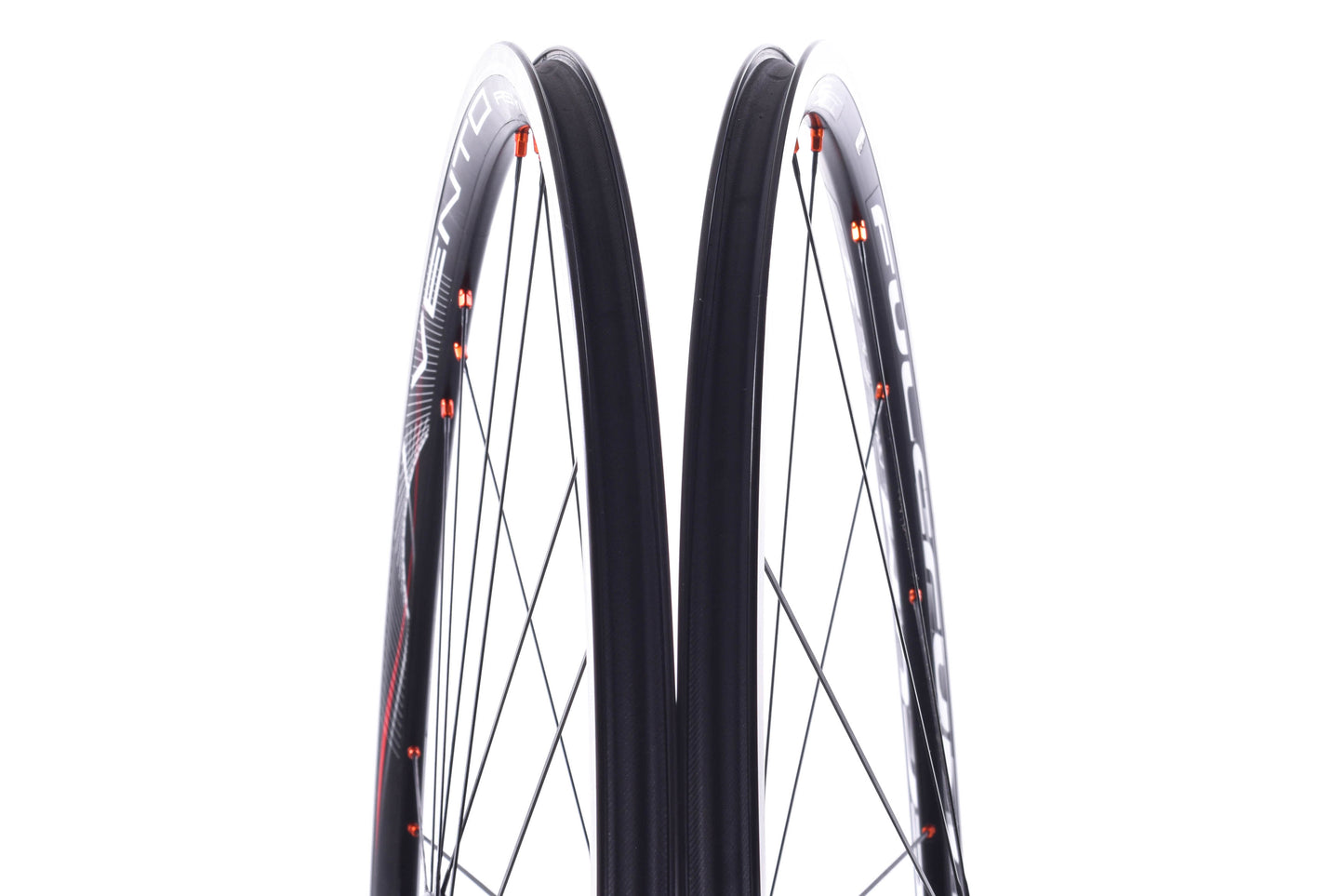 USED Fulcrum Racing 5/Campagnolo Vento Asymmetric Rim Brake Wheelset 700c Campagnolo Freehub